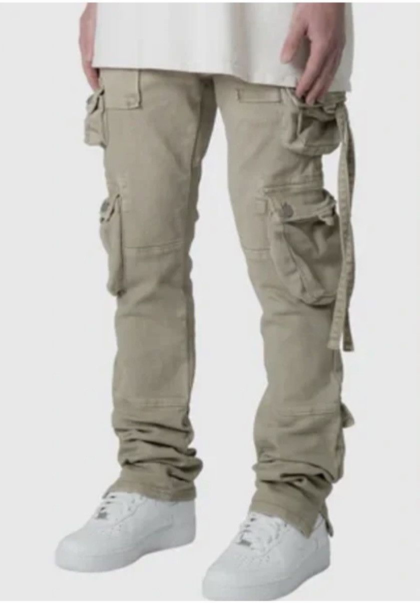 MNML MNML Cargo Straight Denim Size US 33 - 2 Thumbnail