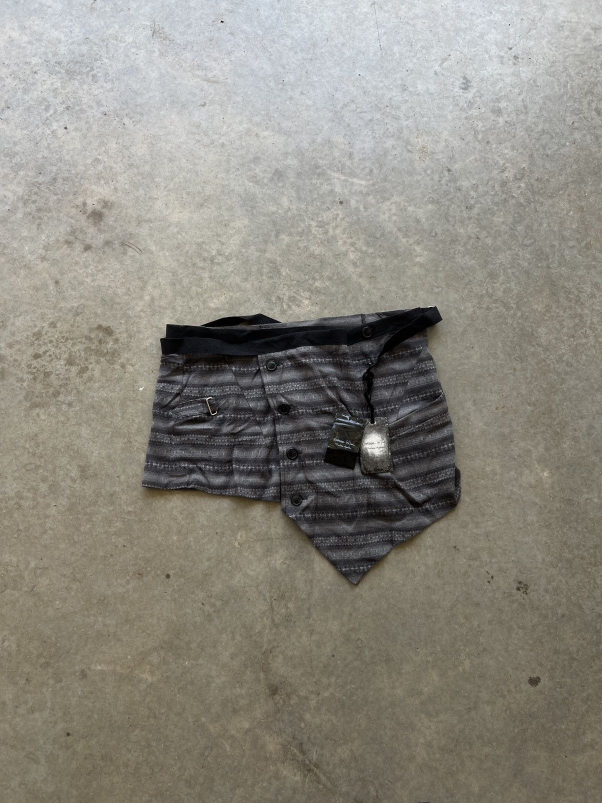 ⭐︎NUMBER （N）INE 2008ss BIRDS Rap Skirt ⭐︎NUMBER （N）INE 2008ss BIRDS Rap Skirt