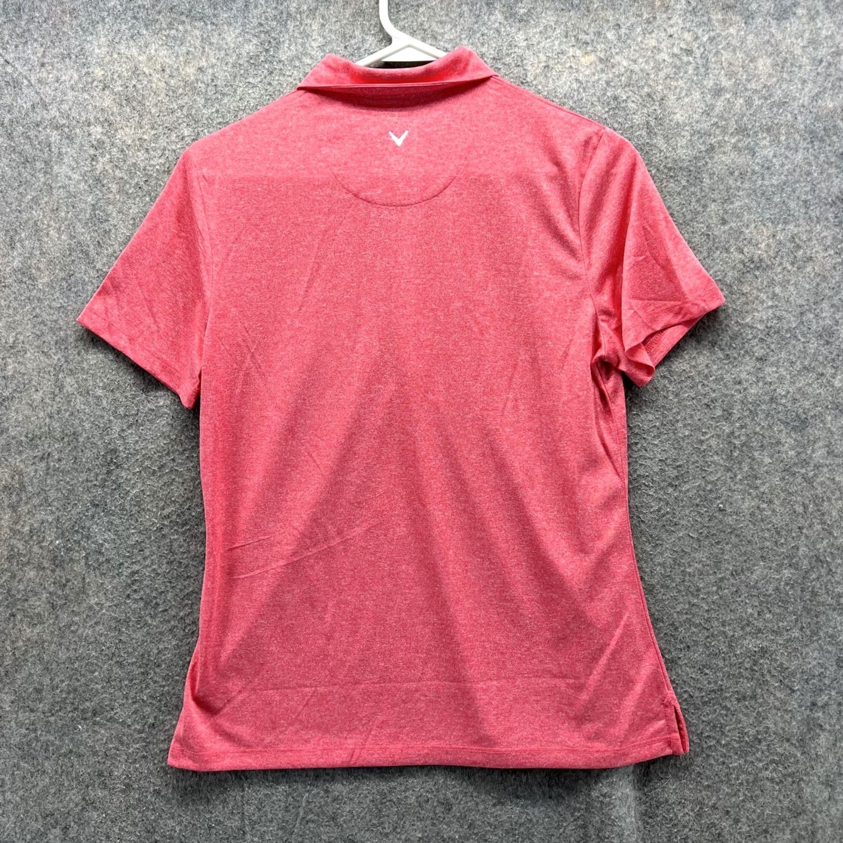 Callaway Callaway Polo Shirt Women Medium Pink Short Sleeve Knit Polyester Button Collar Polo Basic All Seasons Slim Fit Regular The End Mens Womens Boys Girls Size M / US 6-8 / IT 42-44 - 4 Thumbnail