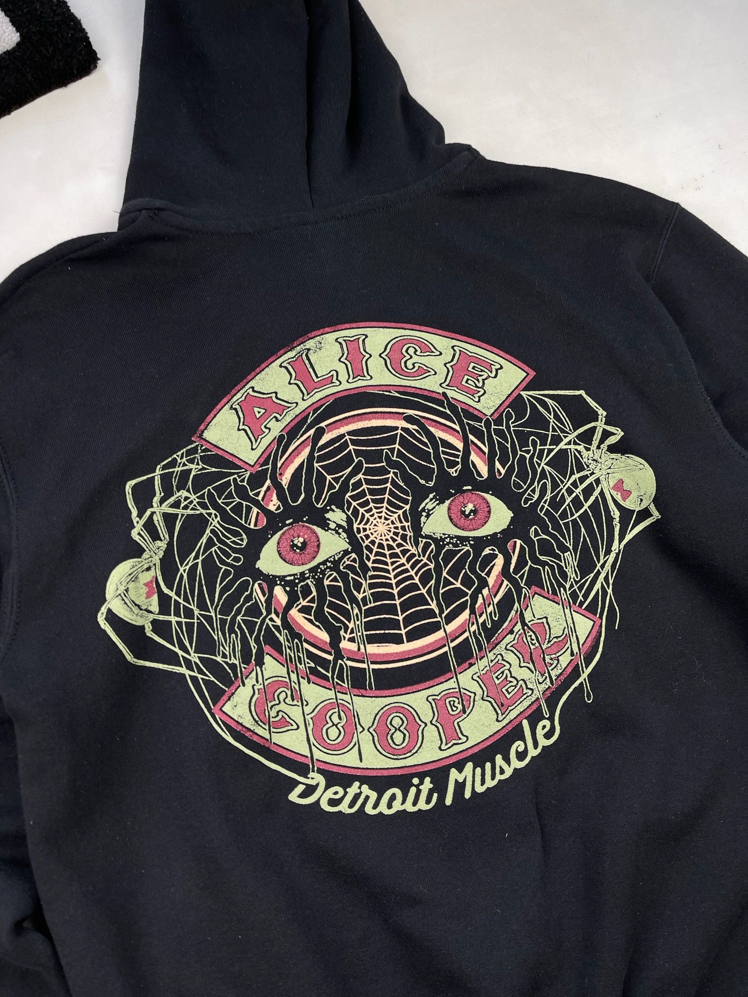 Vintage Vintage Ed Hardy Style🕷️ Alice Cooper Hoodie spider web🕸️ Size US M / EU 48-50 / 2 - 2 Thumbnail