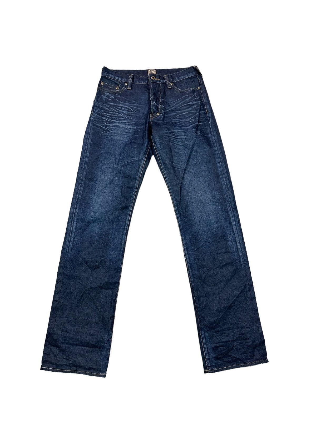 image of Prps Blue Denim Wax Jeans, Men's (Size 26)