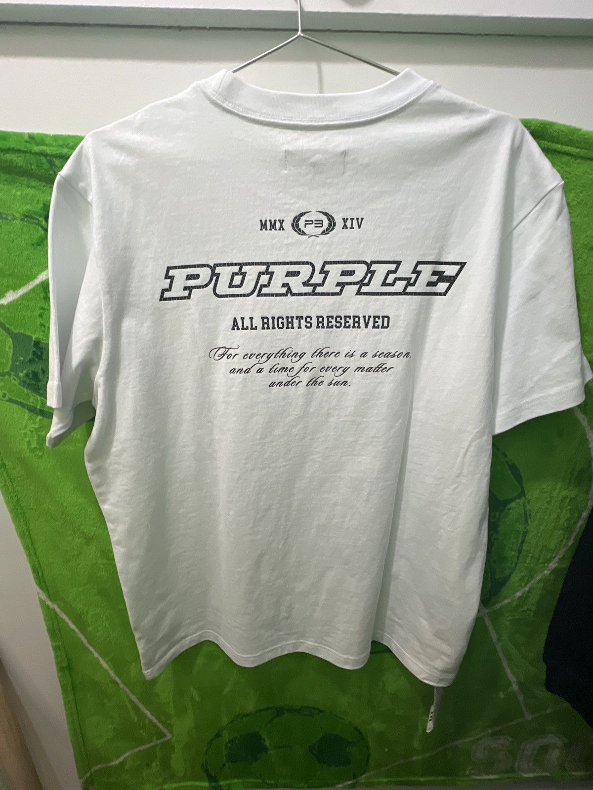 Purple Brand Purple brand white t shirt Size US L / EU 52-54 / 3 - 7 Thumbnail