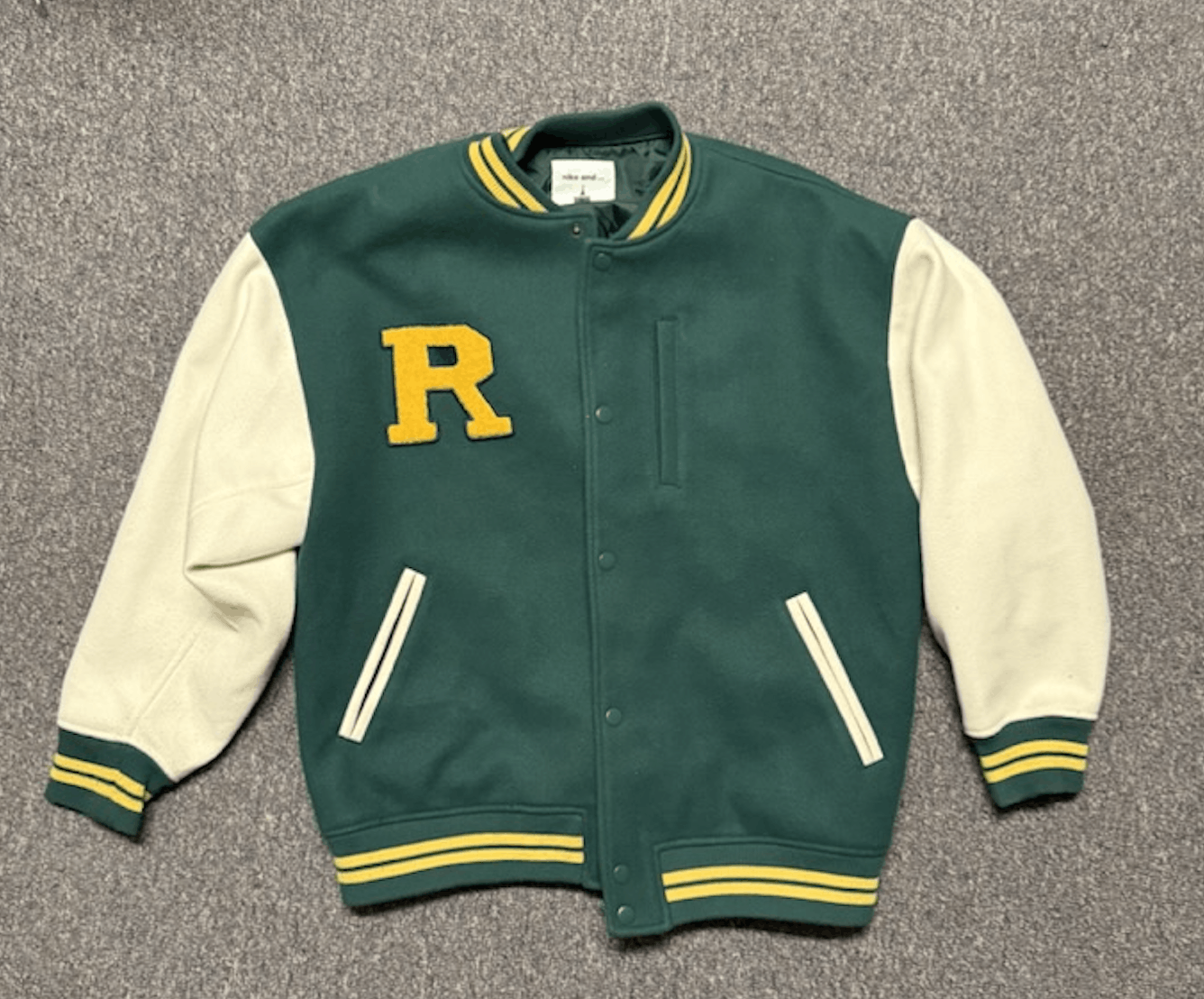 Japanese Brand × Vintage JAPANESE BRAND Niko and … Letterman Varsity Jacket Size US M / EU 48-50 / 2 - 1 Thumbnail