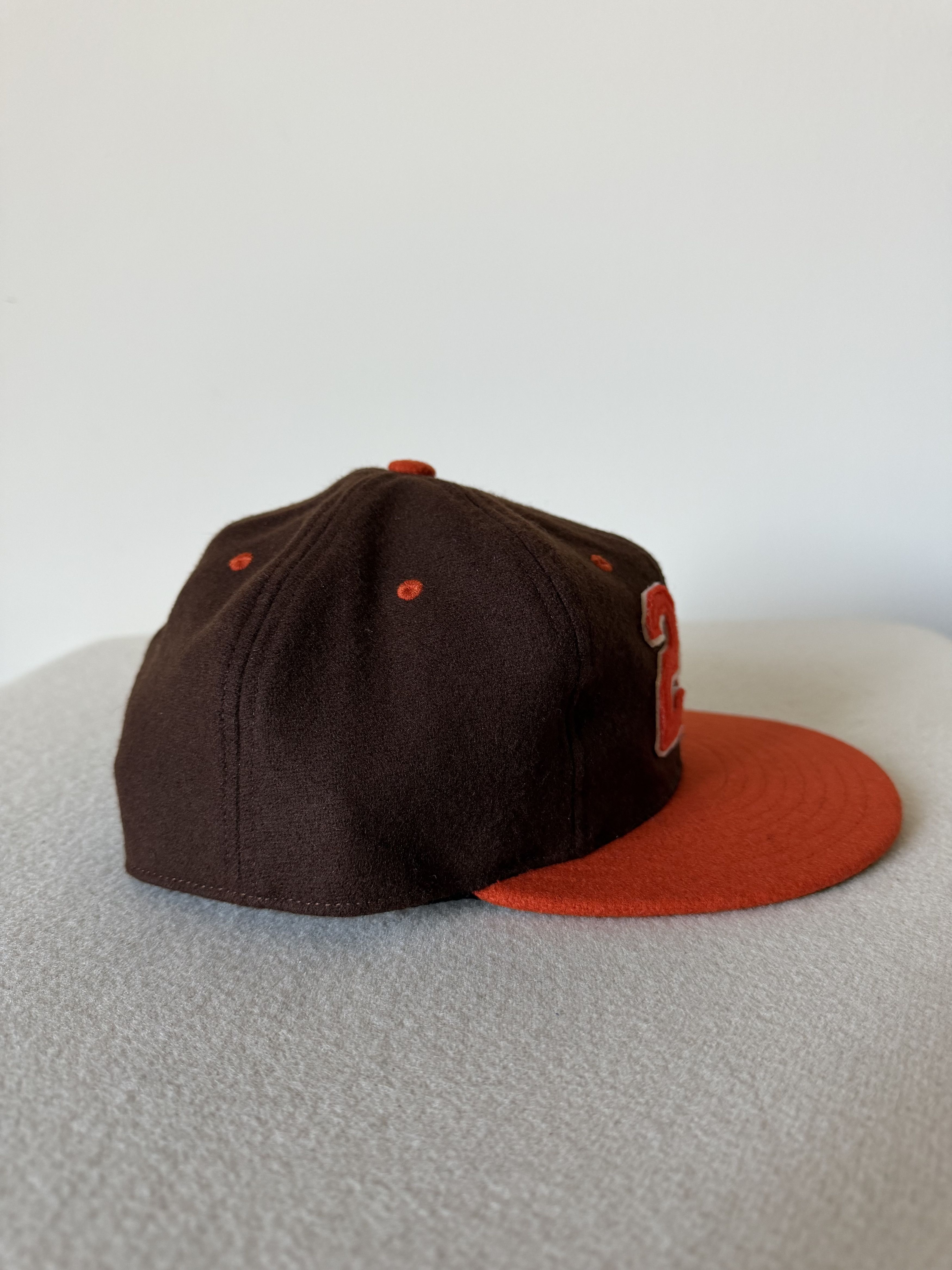 Ebbets Field Flannels 7 3/8 Ebbets Satchel Paige 1952 Signature Series Hat Size ONE SIZE - 3 Thumbnail