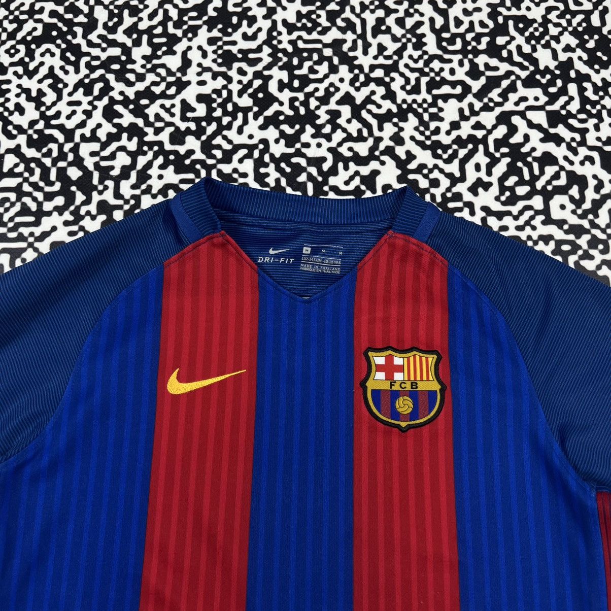Nike Nike Barcelona Soccer Football Jersey Blokecore Retro Style Size XS / US 0-2 / IT 36-38 - 10 Thumbnail