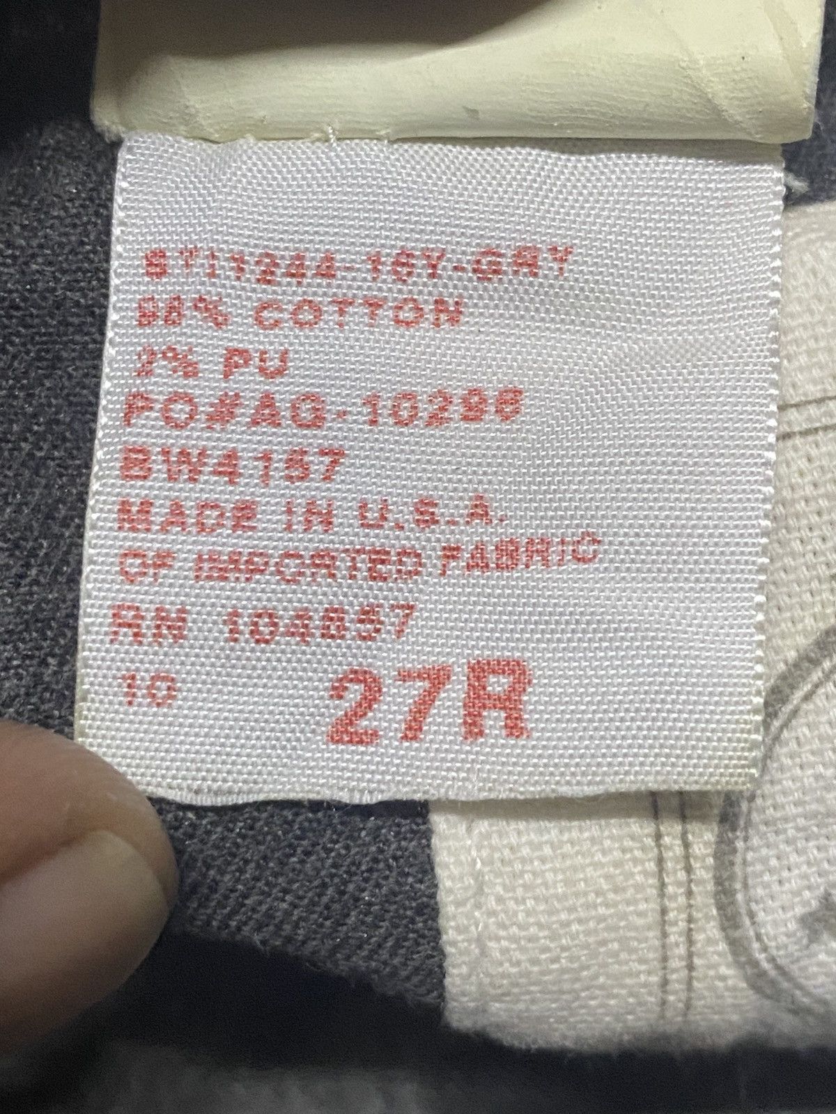 AG Adriano Goldschmied Vintage Adriano Ag Skinny Straight Jeans Size US 30 / EU 46 - 16 Thumbnail