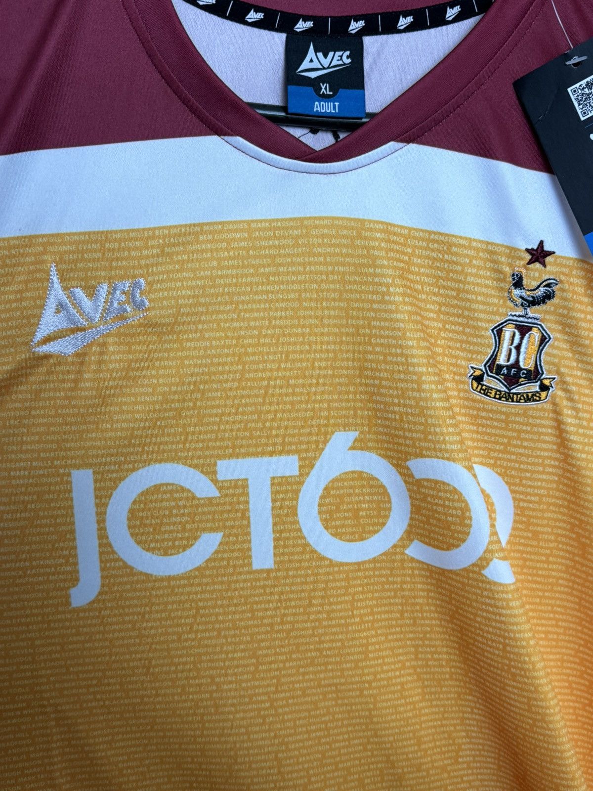 Other New Bradford City 21/22 Special Football Jersey Size US XL / EU 56 / 4 - 3 Thumbnail