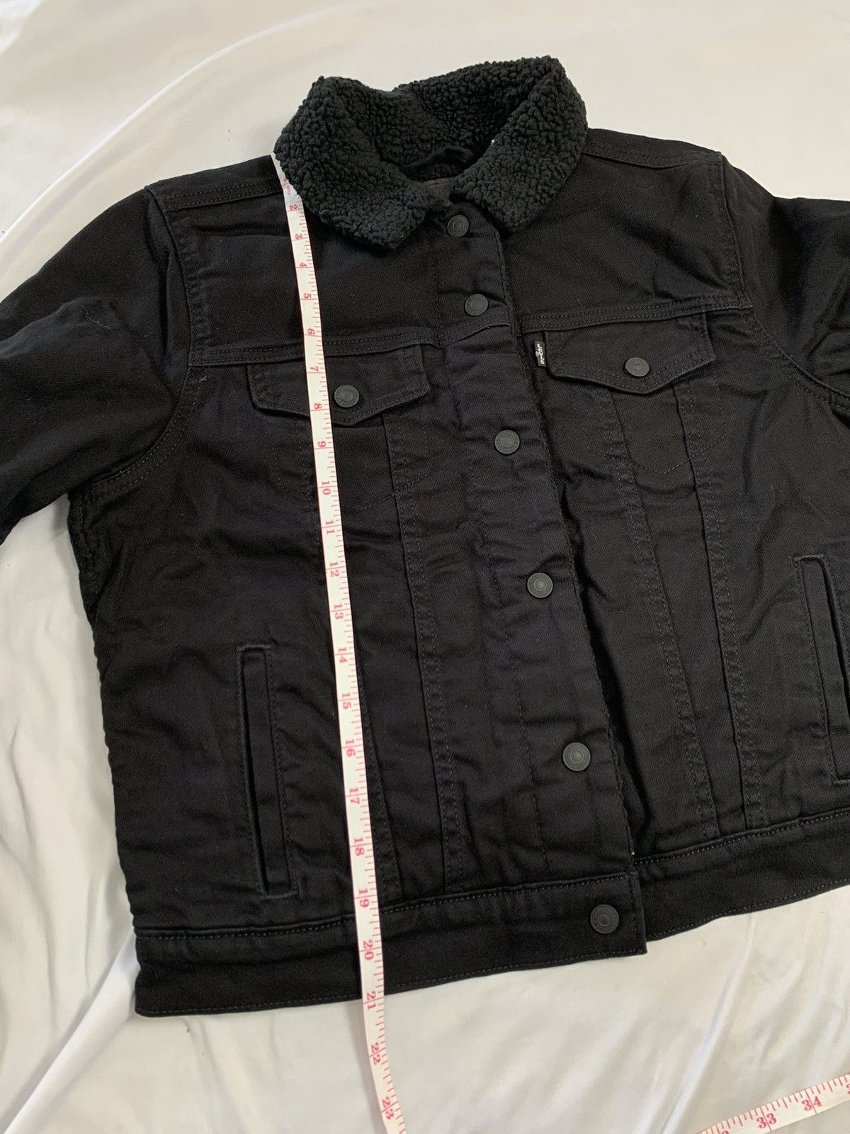 Levi's Levis sherpa black trucker jacket rare Size US M / EU 48-50 / 2 - 11 Thumbnail