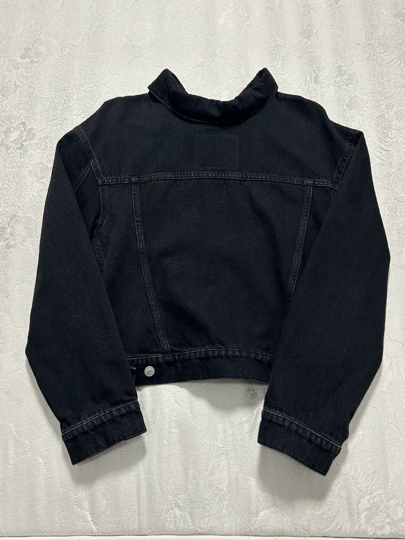 Balenciaga size 36 Black denim jacket -DMC-2508