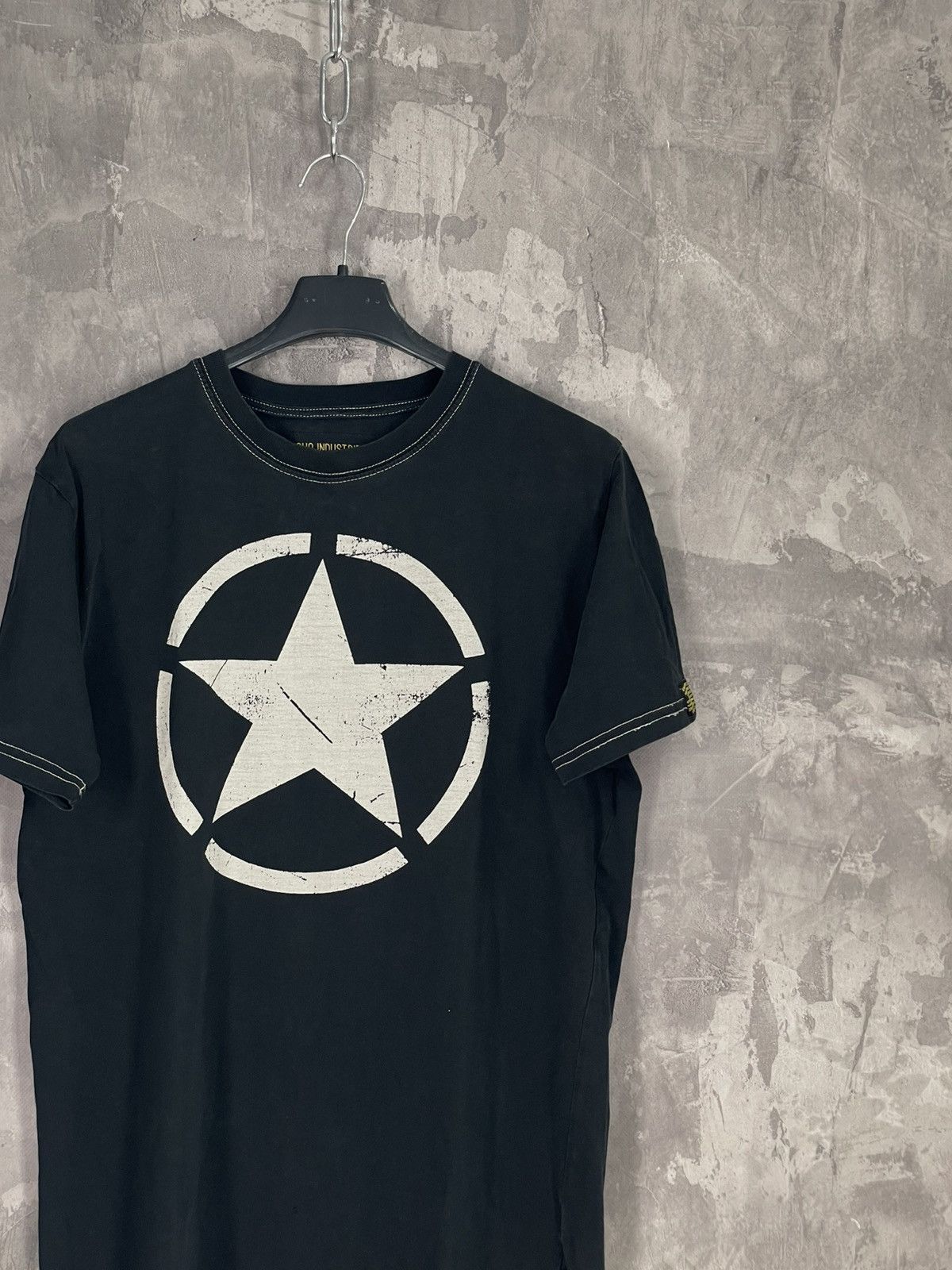 If Six Was Nine × Japanese Brand × Le Grande Bleu (L.G.B.) Avant Garde Japanese Crazy Opium Alpha Industries Y2K Tshirt Size US S / EU 44-46 / 1 - 4 Thumbnail