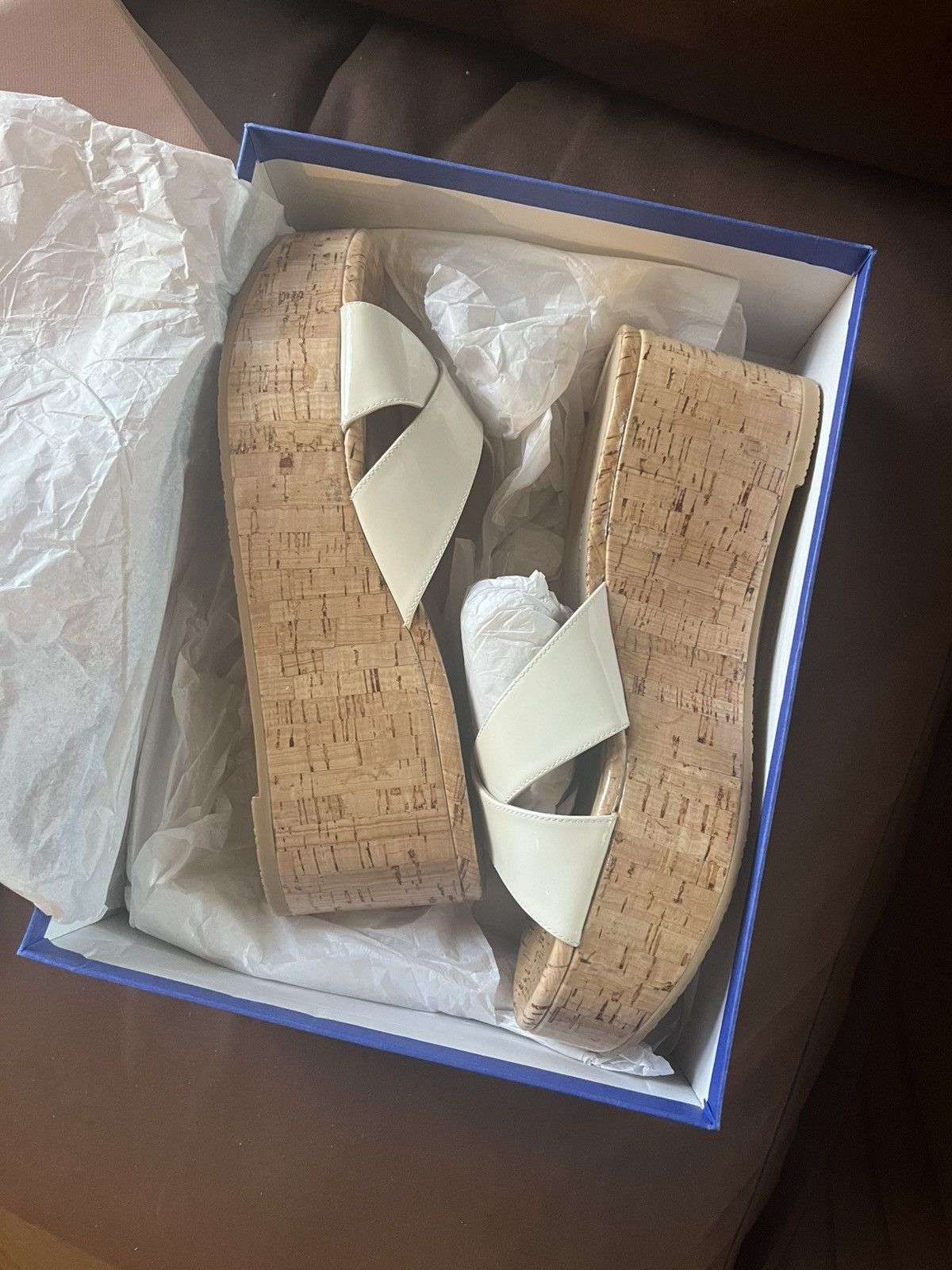 Stuart Weitzman Stuart Weitzman Dayna Platform Wedge Sandal (Women) Sz: 9.5 Size US 9.5 / IT 39.5 - 2 Thumbnail