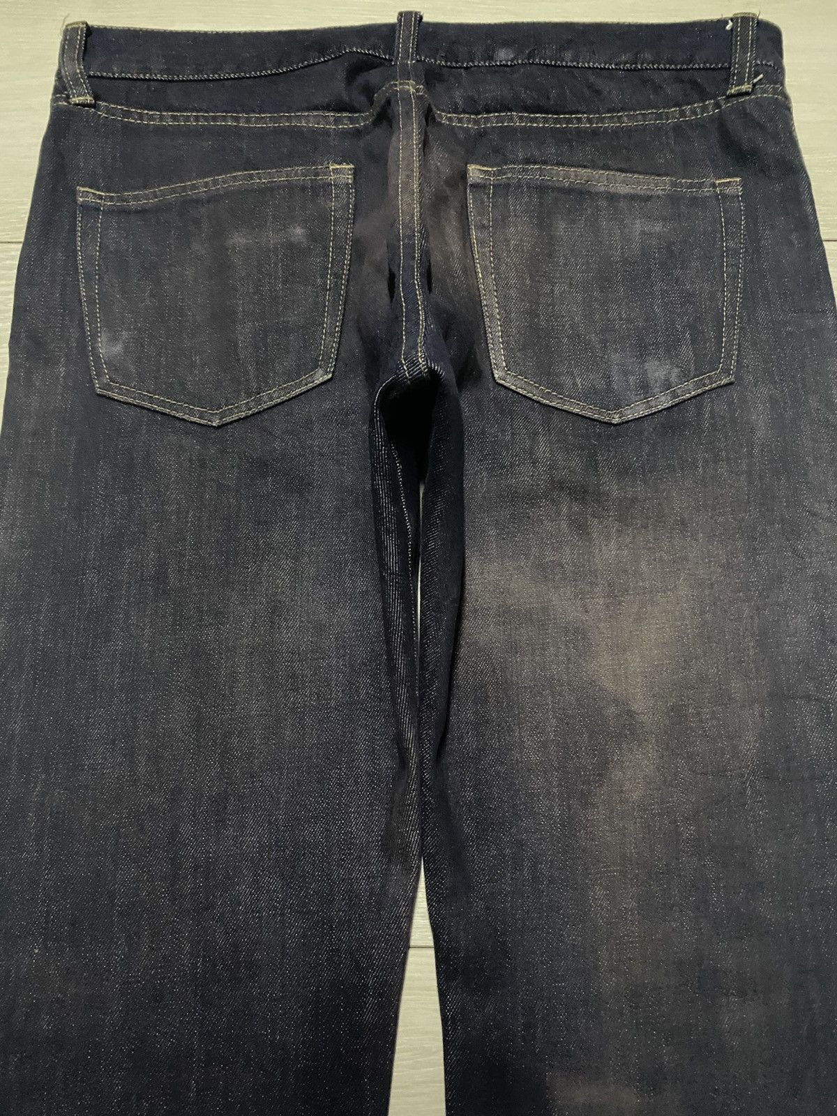 Hysteric Glamour Vintage Global Work Dark Blue Grunge Loose Jeans Size US 36 / EU 52 - 4 Thumbnail