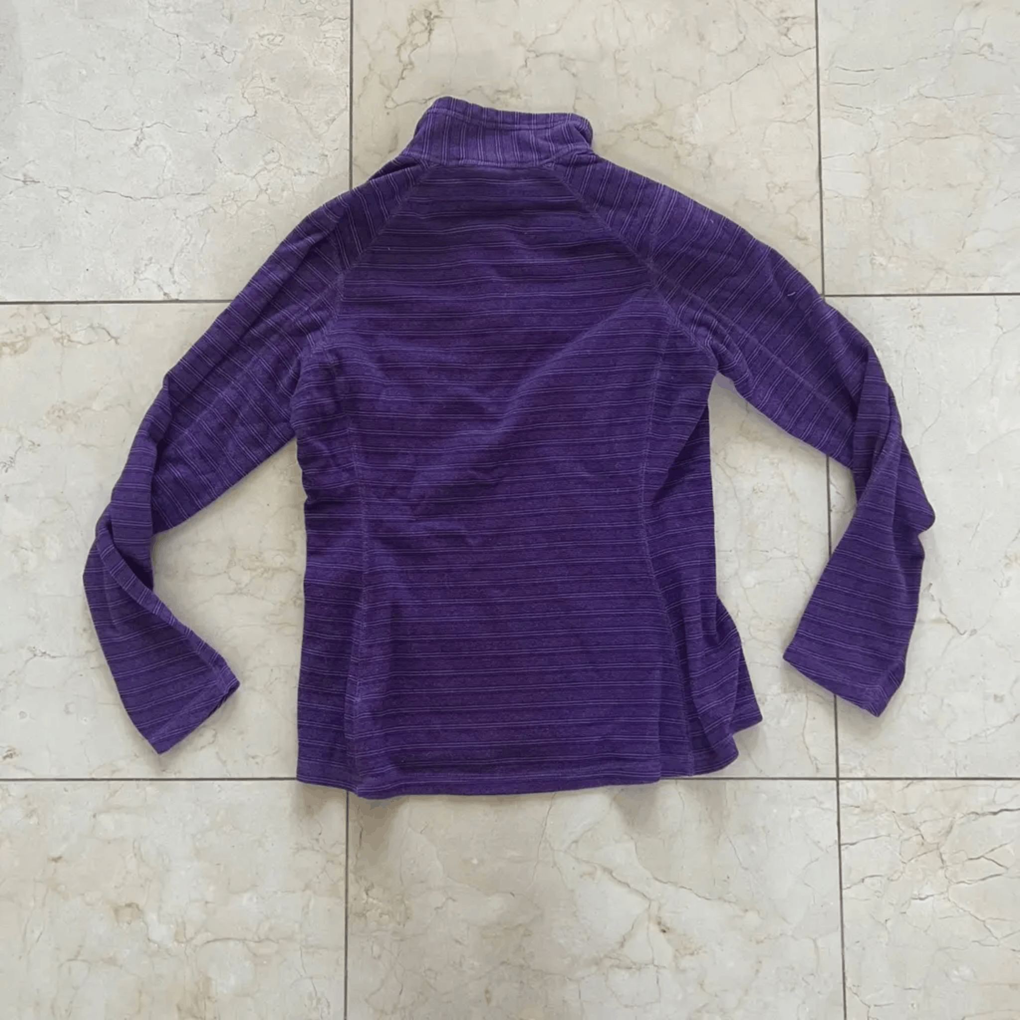 The North Face The North Face Purple Fleece Zip-Up Pullover - Polartec Size S / US 4 / IT 40 - 2 Thumbnail
