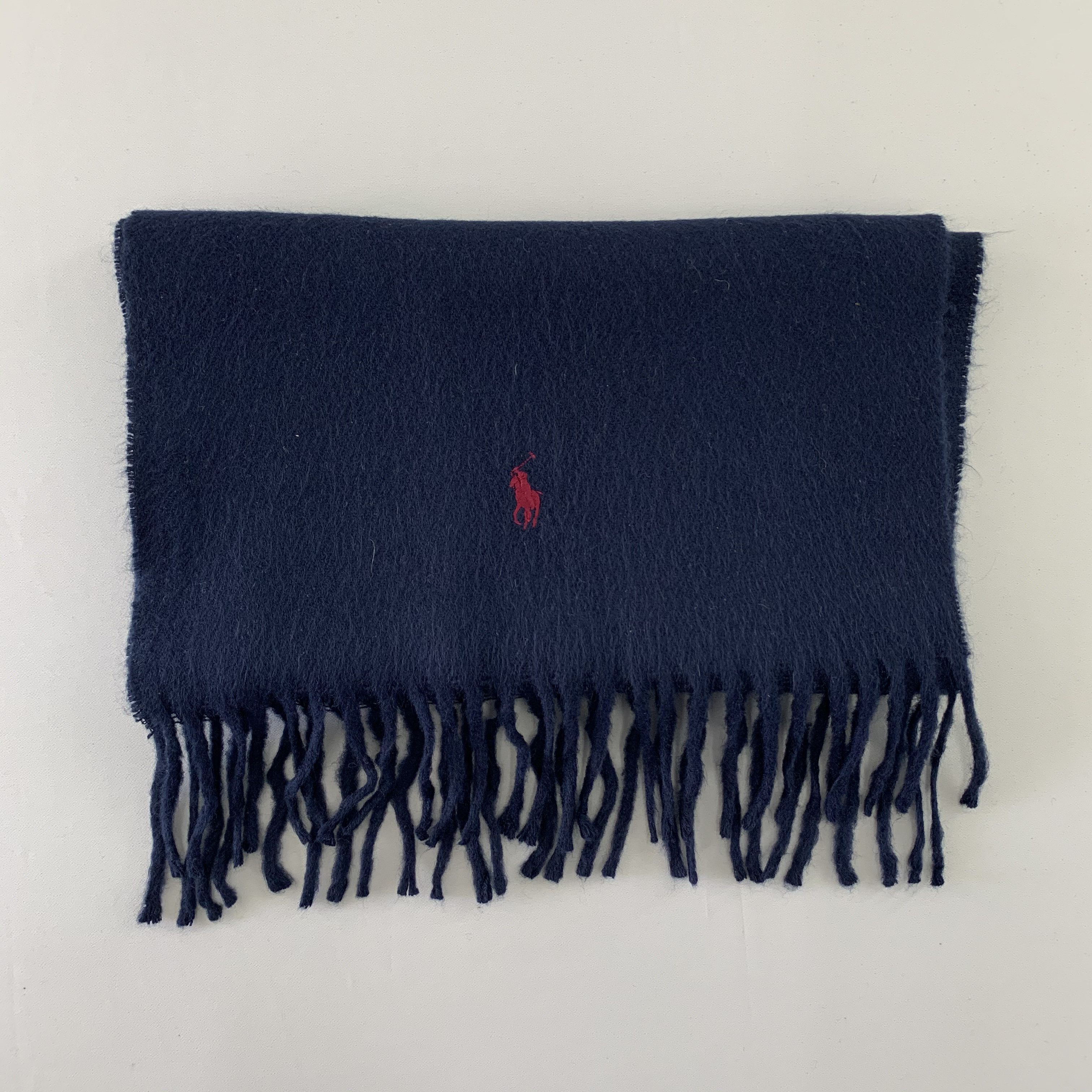 Polo Ralph Lauren Polo Ralph Lauren Scarf Wool Muffler Neck Wrap BL4226 Size ONE SIZE - 4 Thumbnail