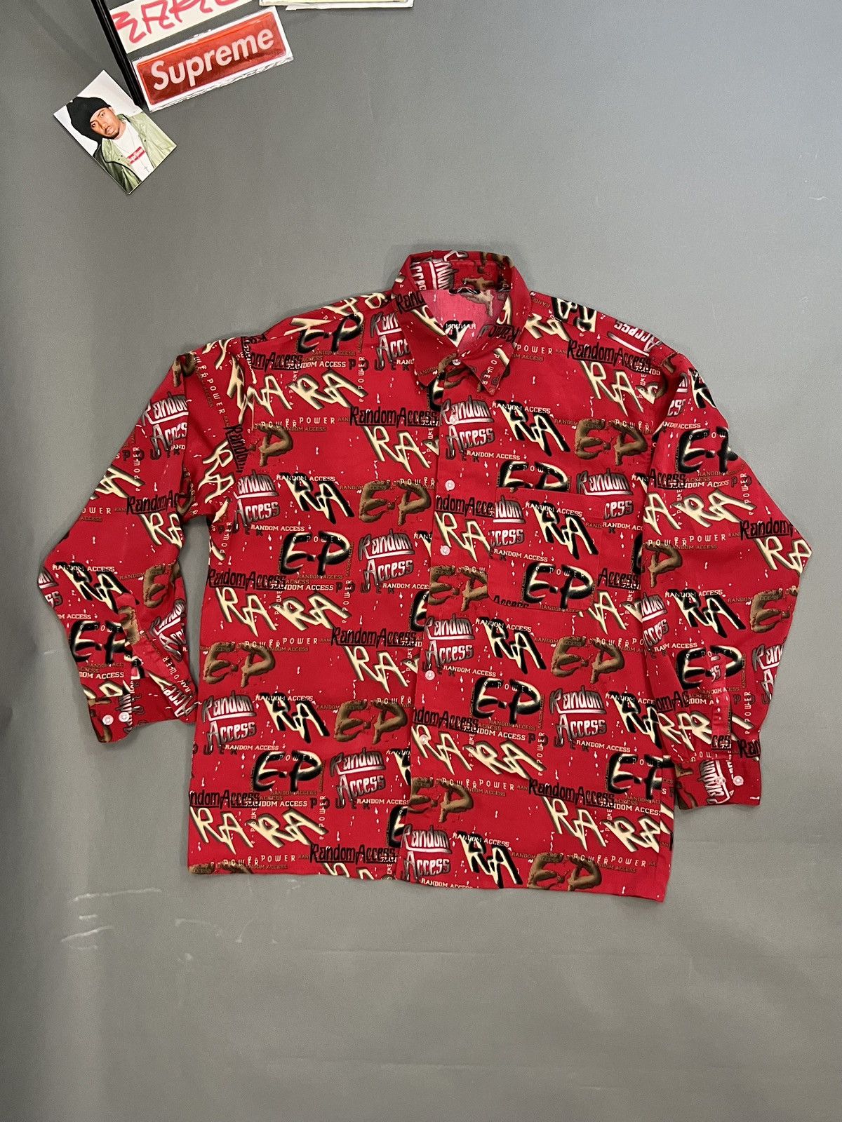 Other PUBLIC ACCESS NYC Spell Out Print Shirt Size US L / EU 52-54 / 3 - 1 Thumbnail
