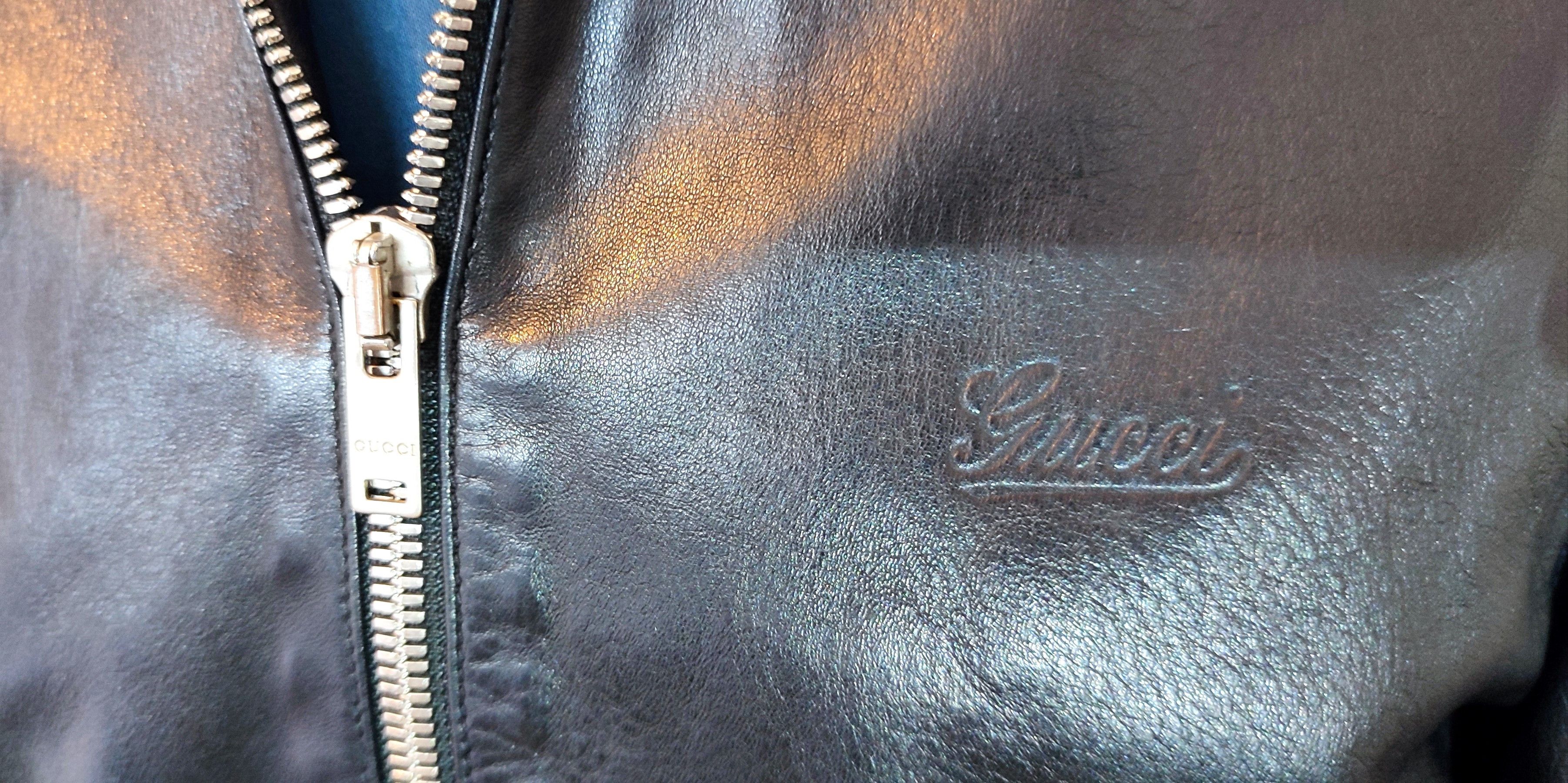 Gucci Bomber Cuir Gucci comme Neuf Size US L / EU 52-54 / 3 - 6 Thumbnail