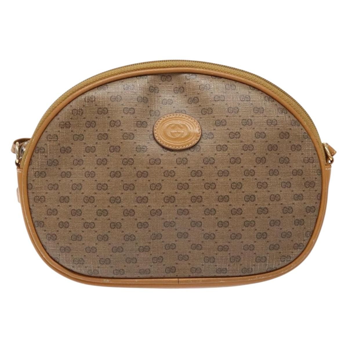 Gucci GUCCI Micro GG Supreme Shoulder Bag Pvc Beige Gold Size ONE SIZE - 2 Thumbnail
