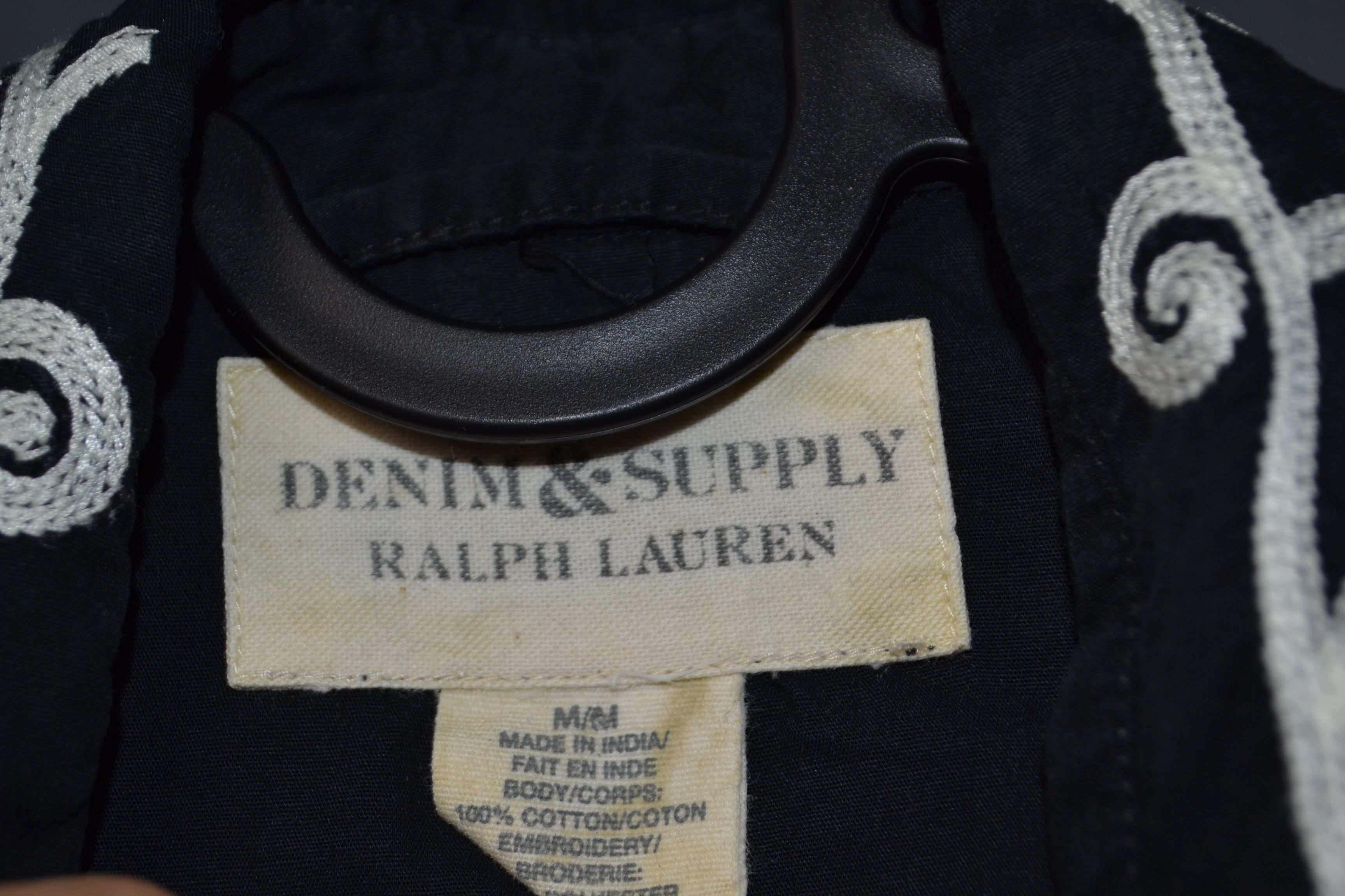 Denim & Supply Ralph Lauren Ralph Lauren Denim & Supply Rodeo Western Shirt Black M Size US M / EU 48-50 / 2 - 7 Thumbnail