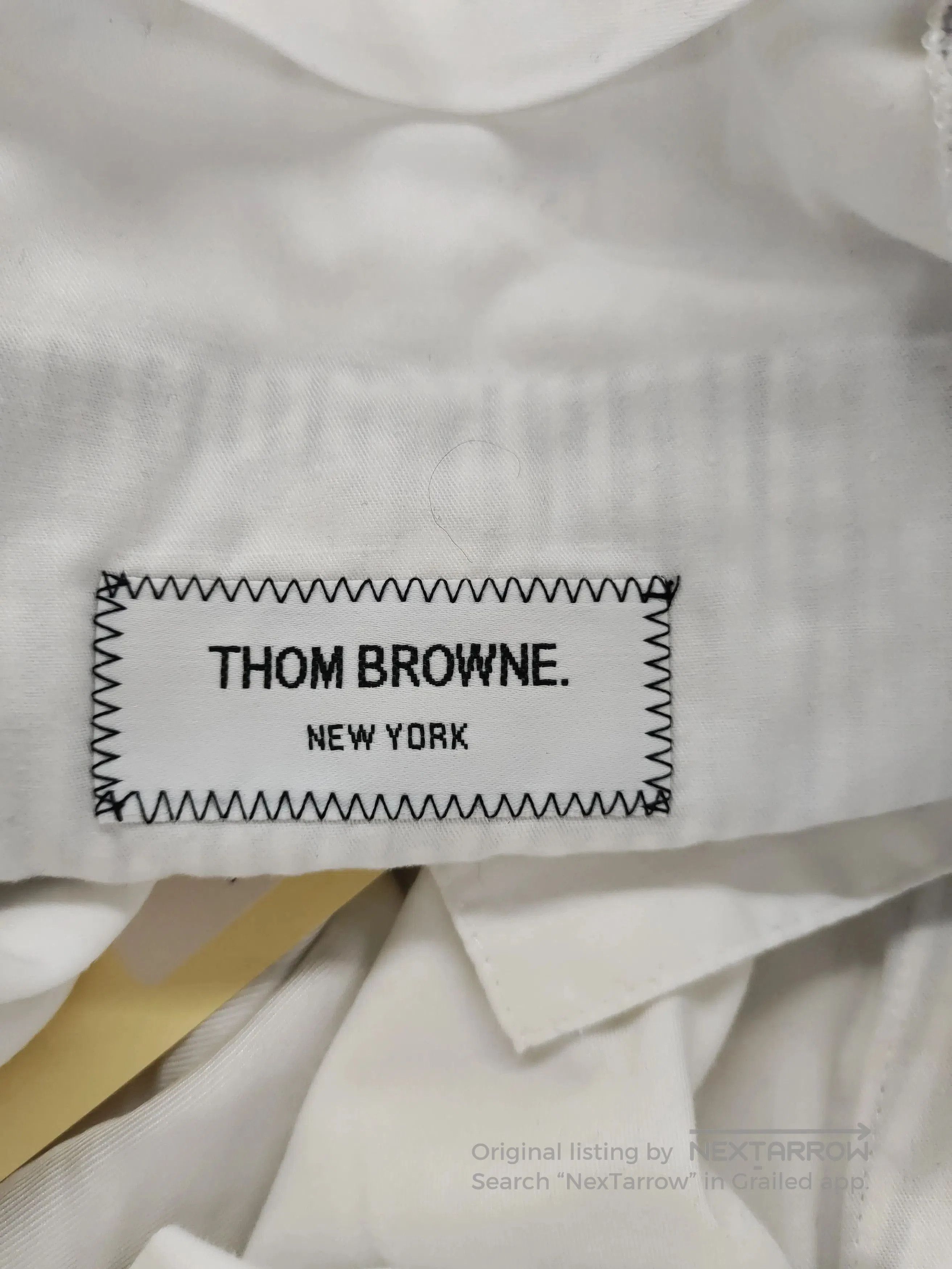 Thom Browne thom browne white gray striped shorts 38. Size US 38 / EU 54 - 3 Thumbnail