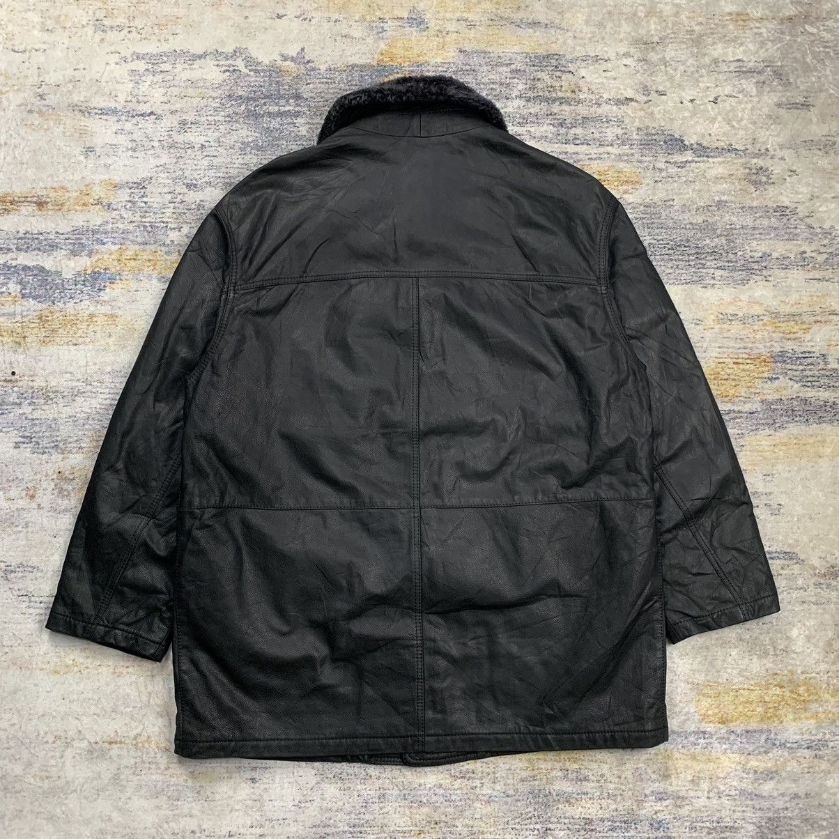 Lanvin Lanvin paris safari leather jacket Size US XL / EU 56 / 4 - 4 Thumbnail