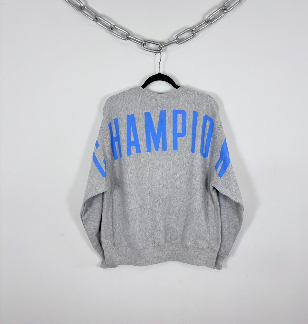 Champion Champion Reverse Weave Vintage Men’s Grey Sweatshirt Size US L / EU 52-54 / 3 - 1 Thumbnail