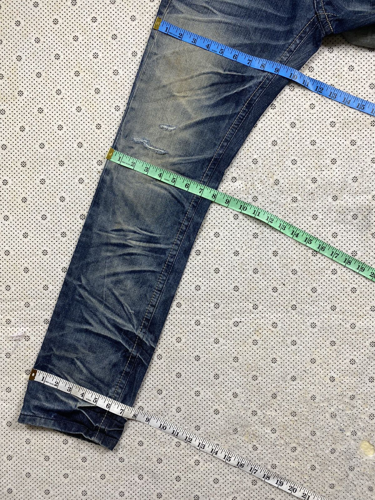 Hysteric Glamour Extremely Patina Look Denim By GetUsed Denim Size US 30 / EU 46 - 5 Thumbnail