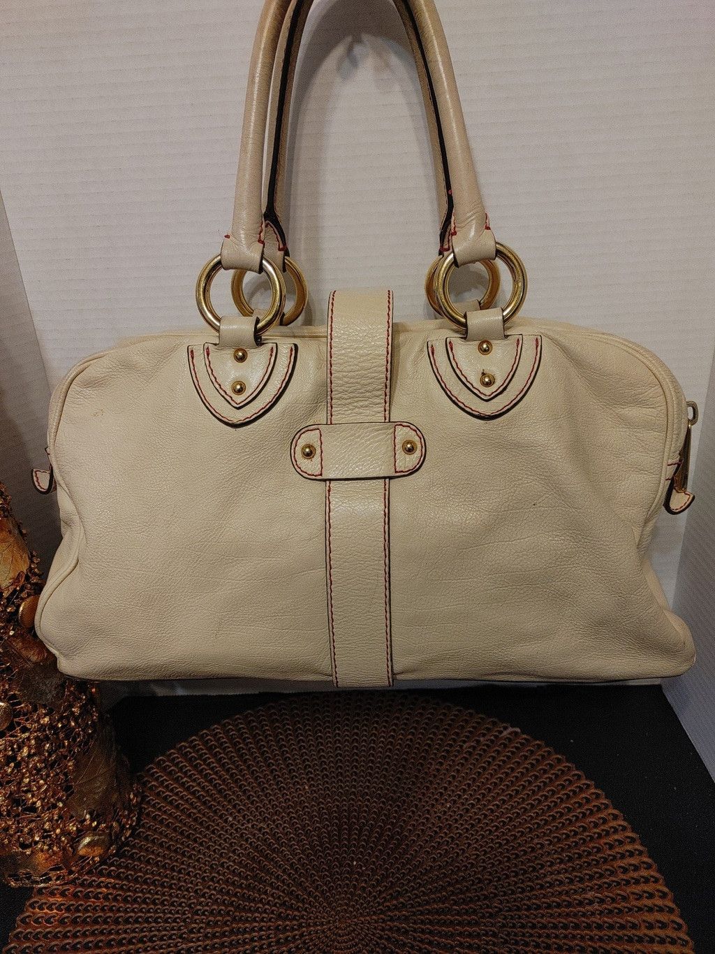 Marc Jacobs Marc Jacobs Venetia Leather Satchel Size ONE SIZE - 4 Thumbnail