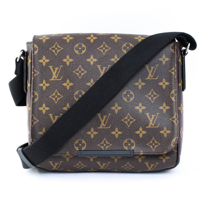 Louis Vuitton District PM Macassar Messenger Bag