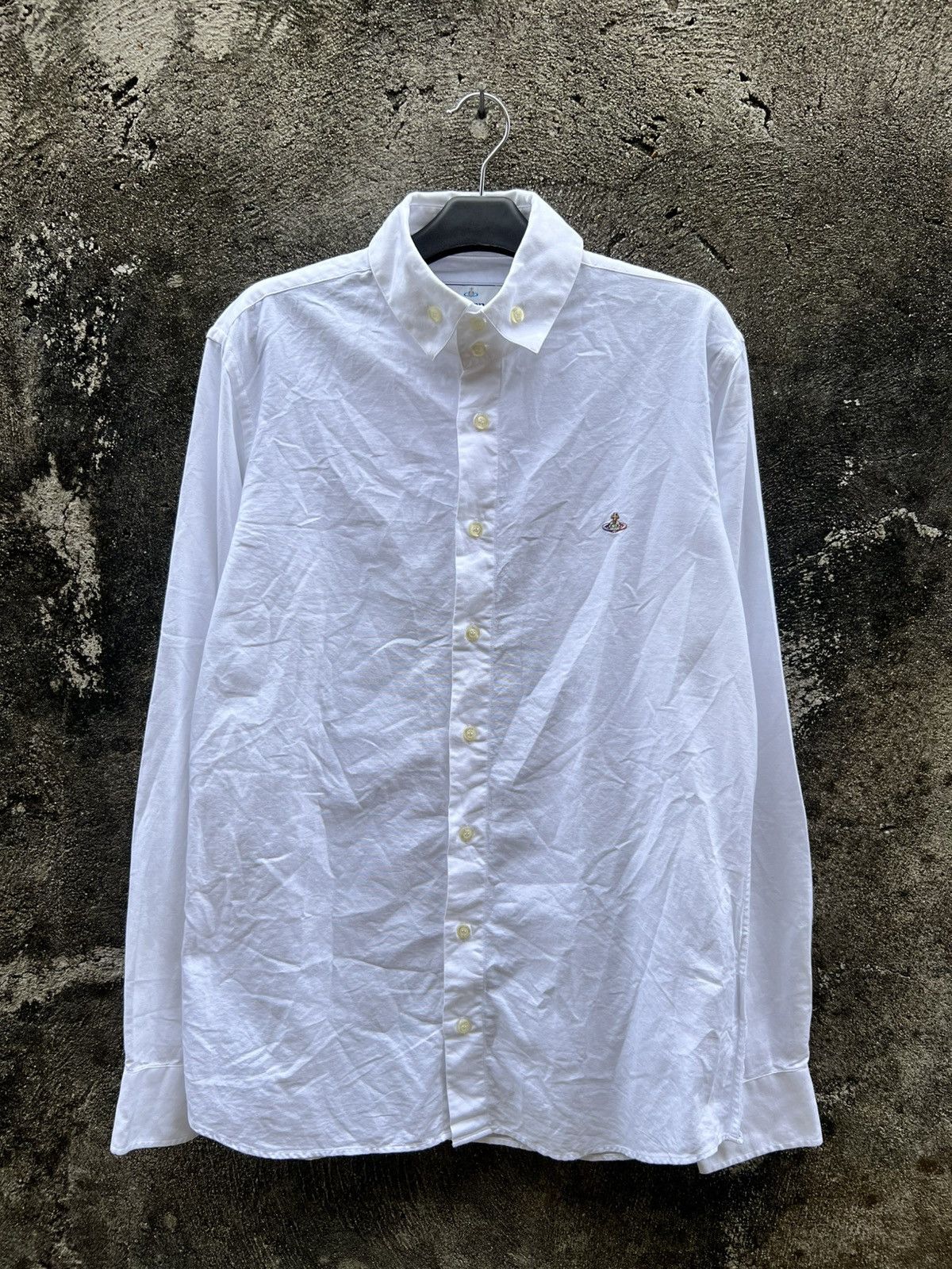 Vivienne Westwood Vivienne Westwood Orb White Shirt Size US L / EU 52-54 / 3 - 1 Thumbnail
