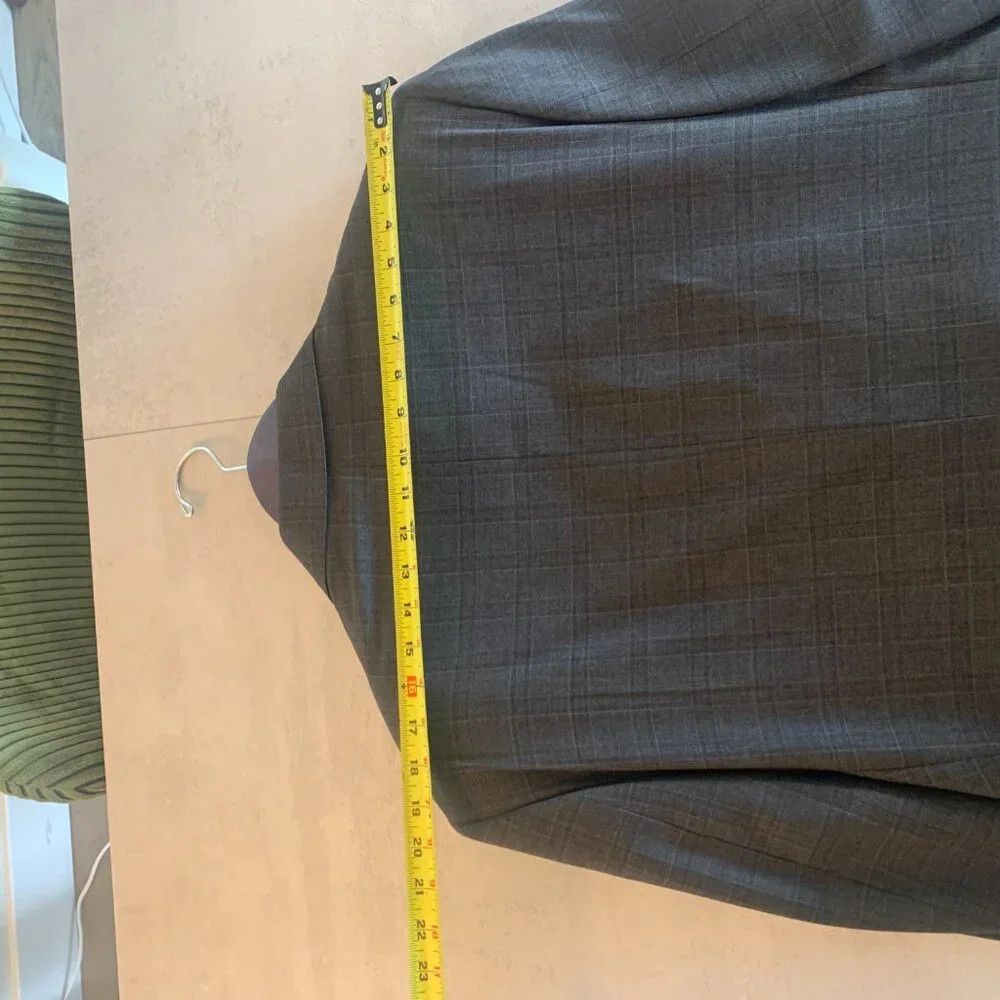 Isaia Isaia Napoli Suit – Gray Check, Made in Italy Size 44R - 9 Thumbnail