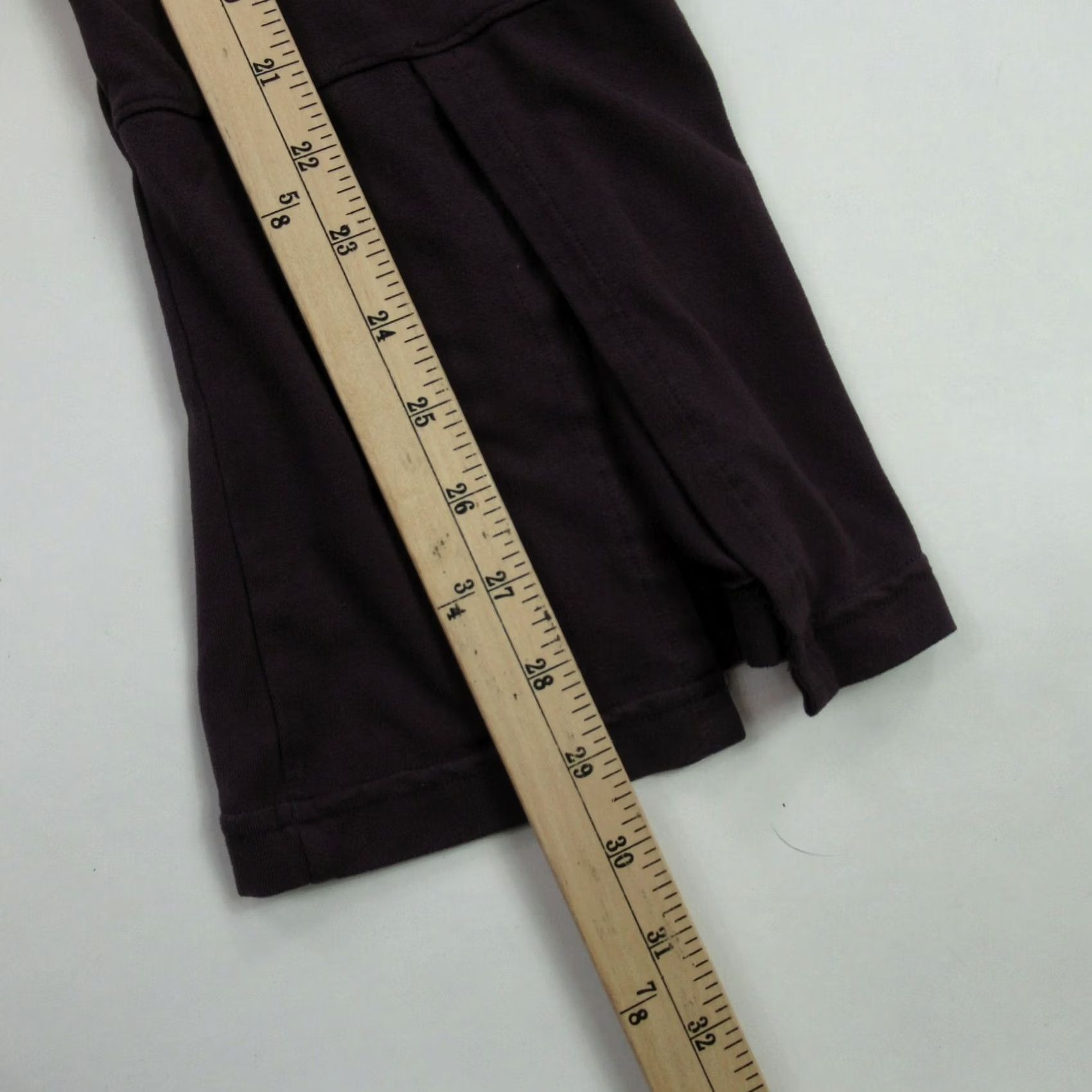 Prana Prana Leggings Women Burgundy Workout Gym Stretch Lightweight Yoga 26X29 Size 32" / US 10 / IT 46 - 7 Thumbnail