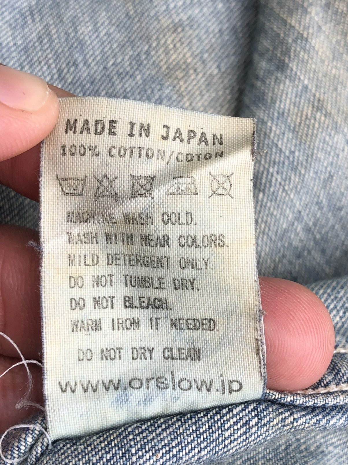 Orslow Orslow Hoodie Denim Shirt Size US M / EU 48-50 / 2 - 20 Thumbnail