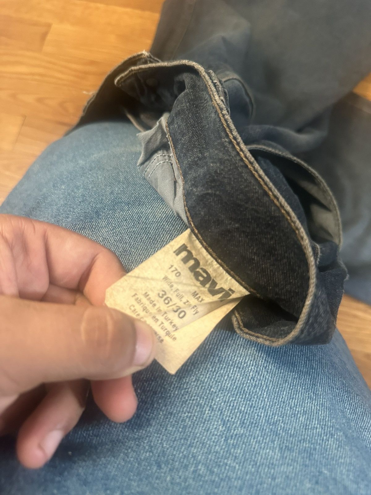 Mavi × Vintage Y2K 2000s Baggy Relaxed fit Mavi Jeans dark wash 36 x 30 Size US 36 / EU 52 - 7 Thumbnail