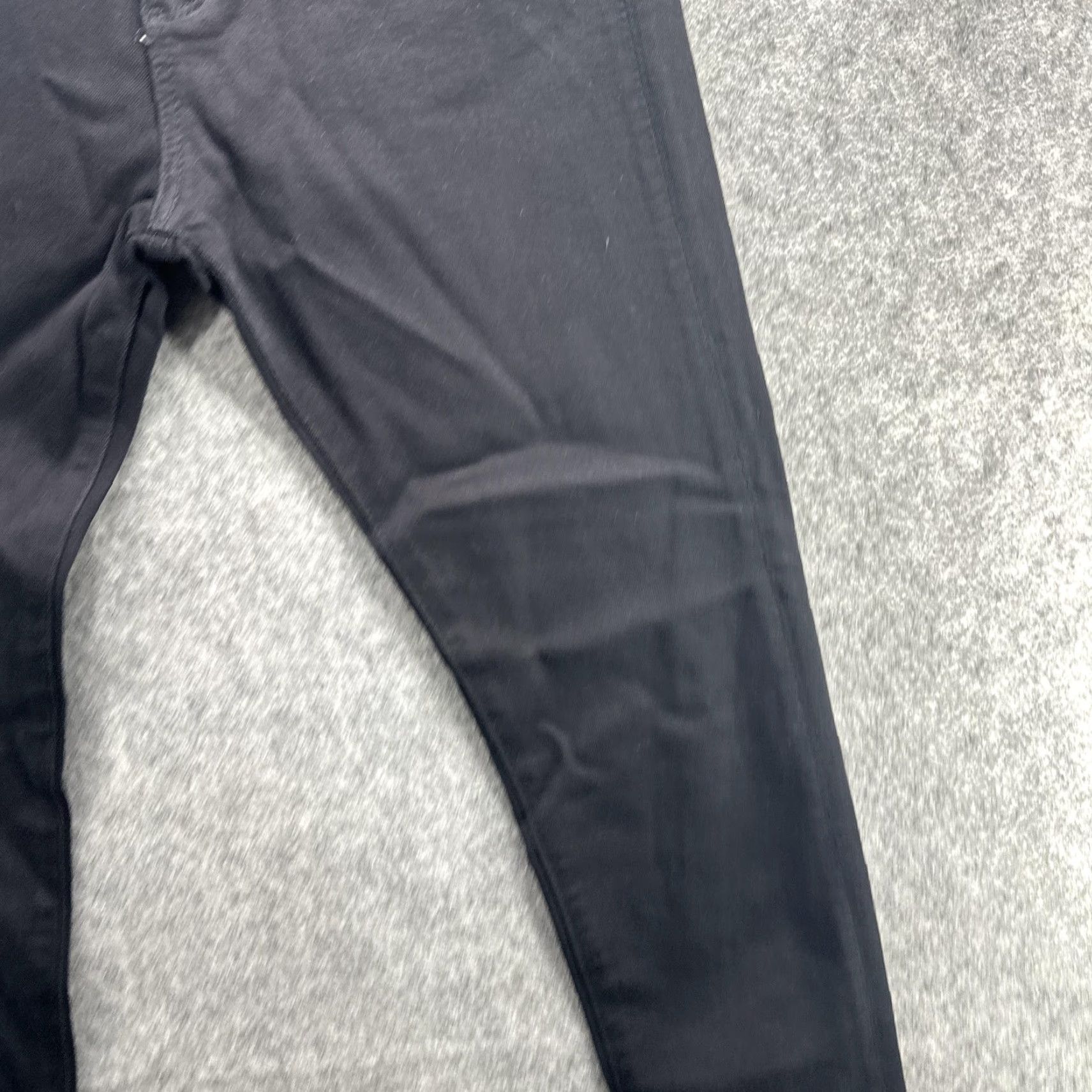 Vintage AG Adriano Goldschmied Jeans Womens Black 25R Farrah Skinny Ankle High Rise Size 42" / US 20 - 6 Thumbnail