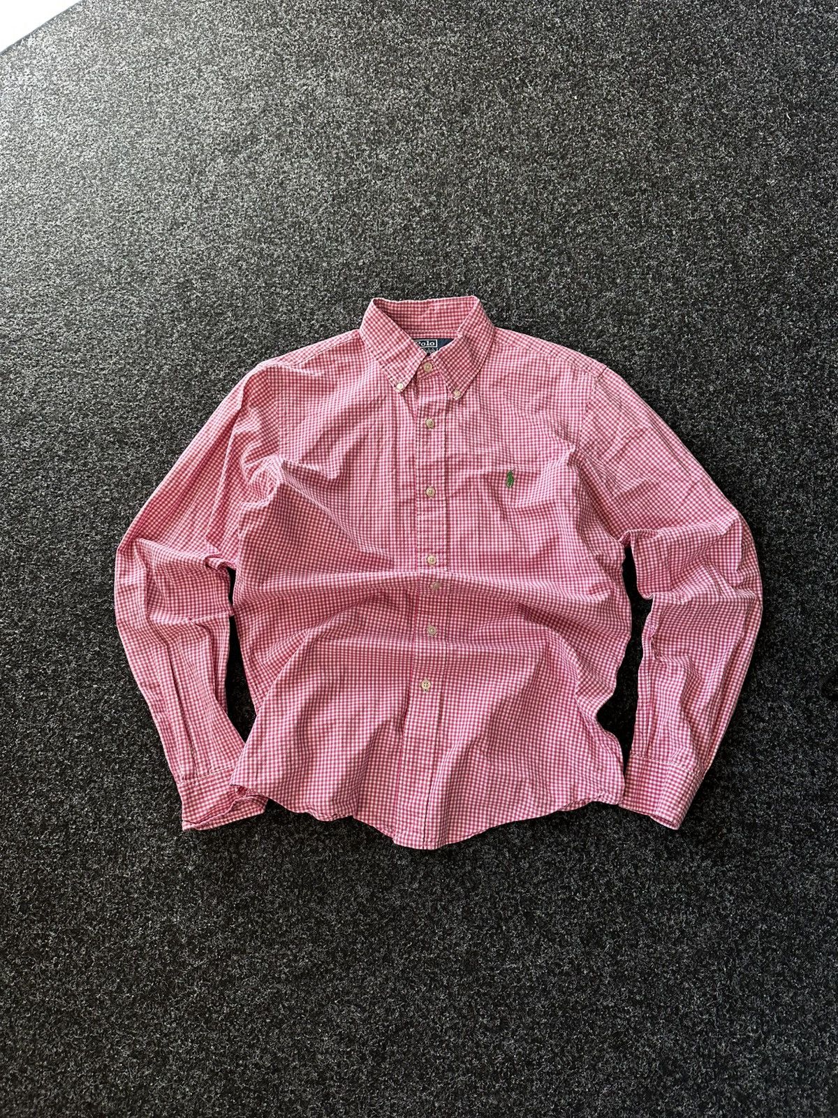 Polo Ralph Lauren 🚨 VNTG Y2K Polo Ralph Lauren Shirt flannel RARE long SLEEVE Size US S / EU 44-46 / 1 - 1 Thumbnail