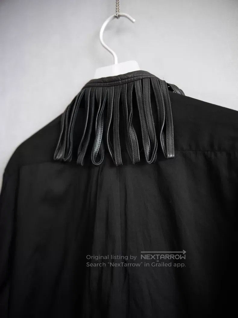 Yohji Yamamoto Yohji Yamamoto 06AW fringed ring detail sheepskin shirt| Size US M / EU 48-50 / 2 - 7 Thumbnail