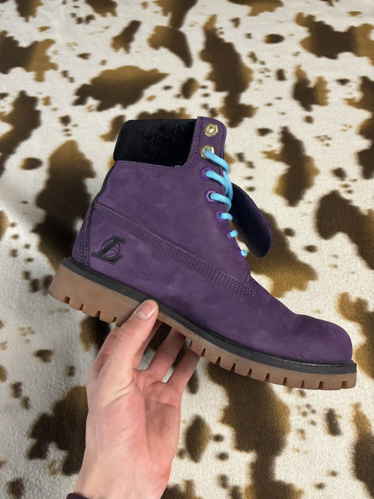 NBA × Timberland Timberland x NBA x Lakers 7inch Boots 26 cm 8 Us 42 Eu Size US 8 / EU 41 - 15 Thumbnail