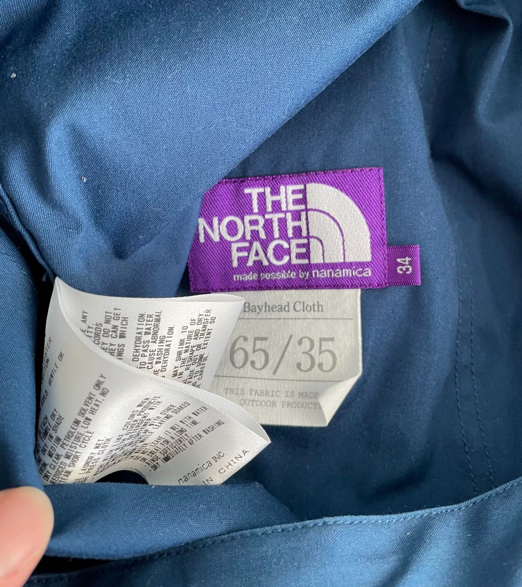 The North Face TNF Purple Label 22SS 65/35 Wide Straight Baker Pants 34 NWT Size US 34 / EU 50 - 5 Thumbnail