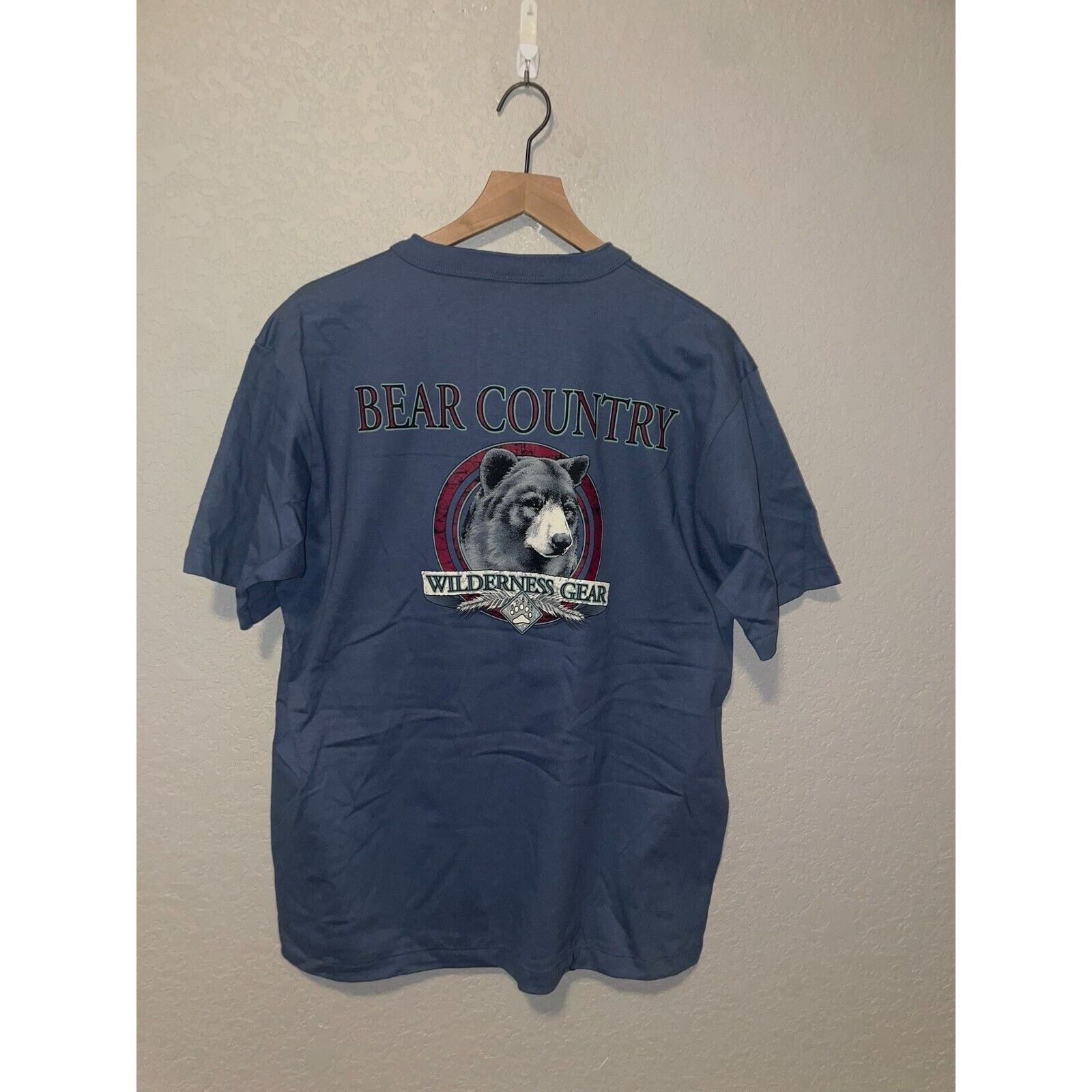 Jerzees Vintage Bear Shirt Animal Country Tennessee VTG 90s Large Size US L / EU 52-54 / 3 - 6 Thumbnail