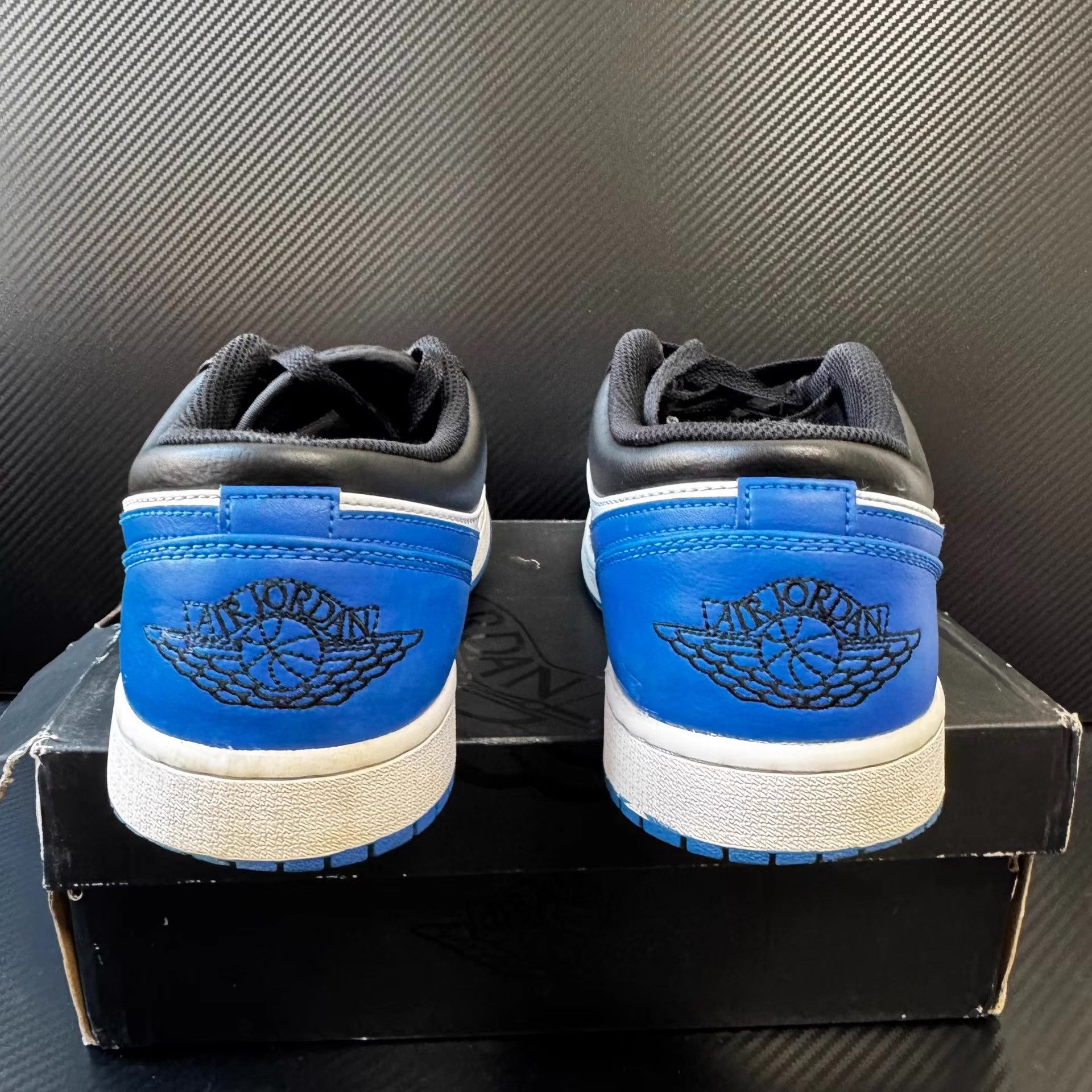 Nike Nike Air Jordan 1 Low OG "Royal" Q11 Size US 10.5 / EU 43-44 - 3 Thumbnail