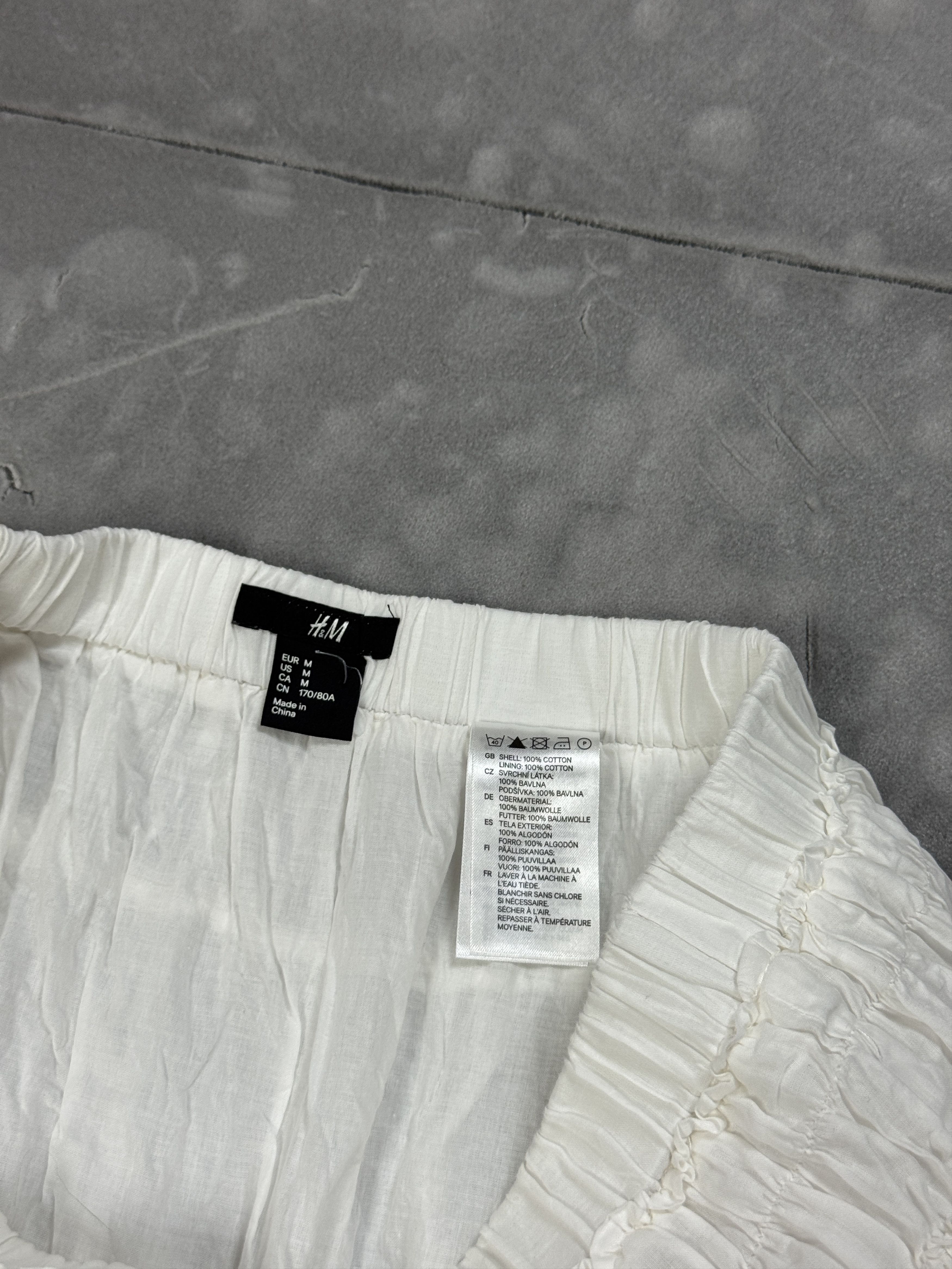 Vintage Vintage Coquette White Breezy Mini Skirt S/M 90s y2k Size 26" / US 2 / IT 38 - 6 Thumbnail