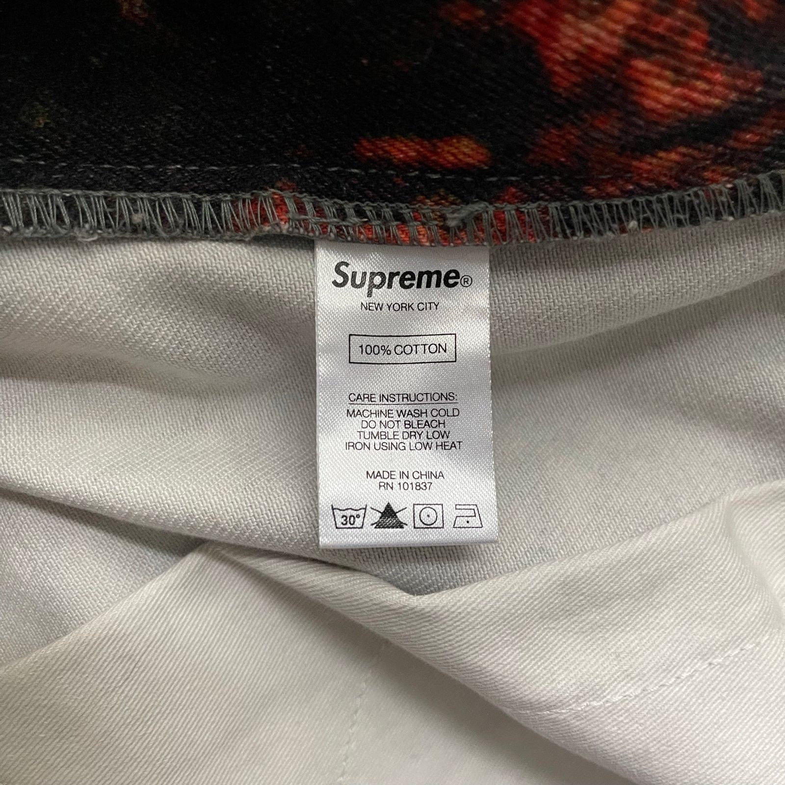 Supreme Supreme Fall 2020 Double Knee Denim Painter Pant Size US 34 / EU 50 - 4 Thumbnail