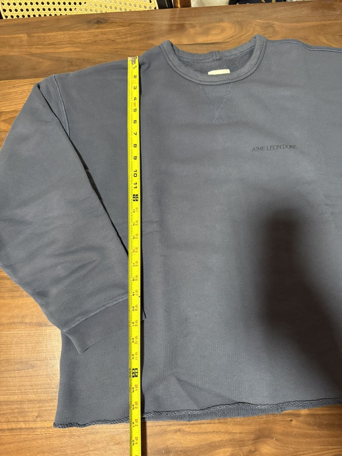 Aime Leon Dore Aimé Leon Dore Marina Crewneck Navy Sweatshirt Logo Size XXL Size US XXL / EU 58 / 5 - 7 Thumbnail