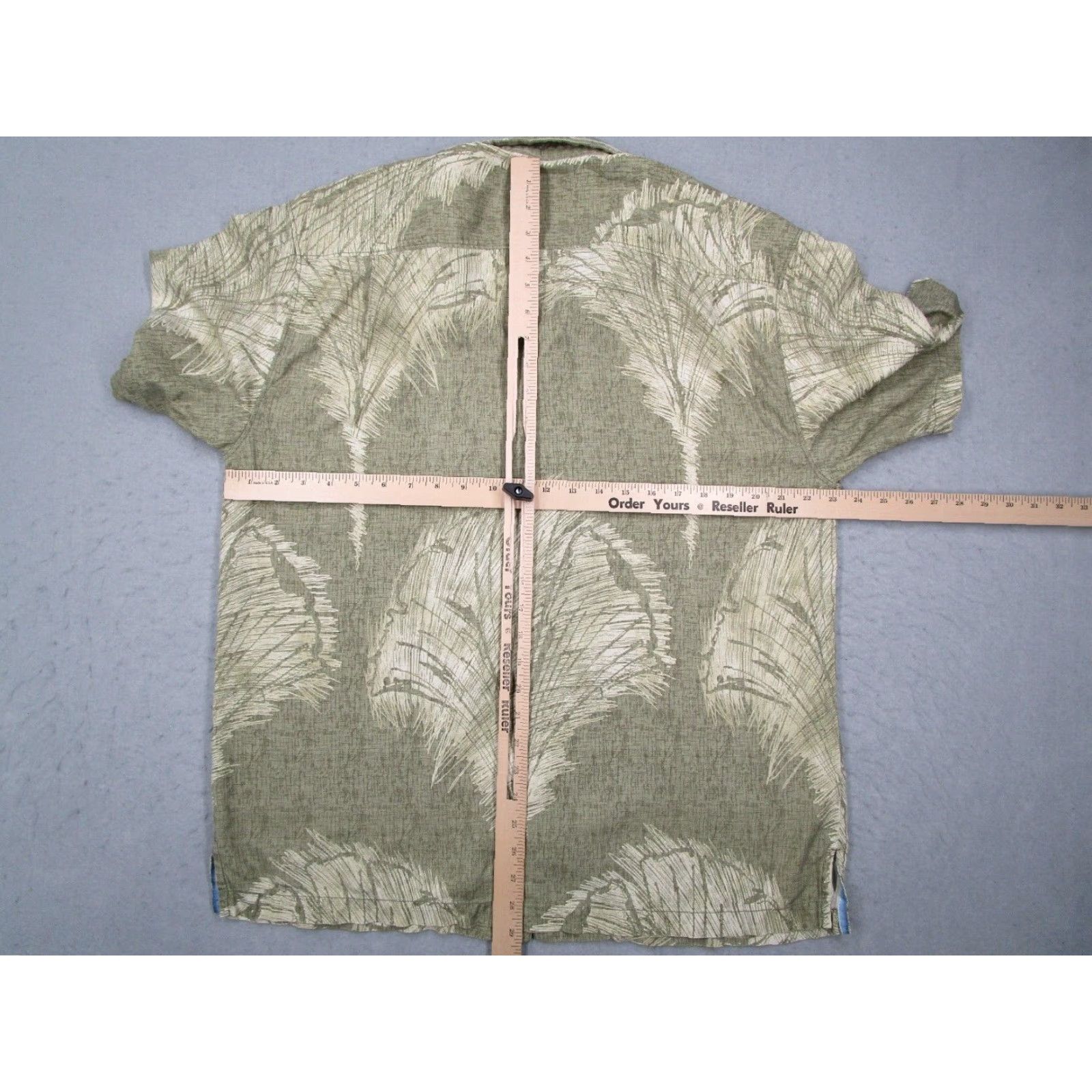 Tommy Bahama Vintage Tommy Bahama Men's Shirt Large Green Floral Short Sleeve Silk Hawaiian Casual Size US L / EU 52-54 / 3 - 5 Thumbnail