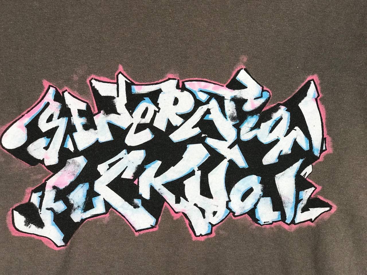 Japanese Brand Generation fuck you graffiti Size US L / EU 52-54 / 3 - 3 Thumbnail