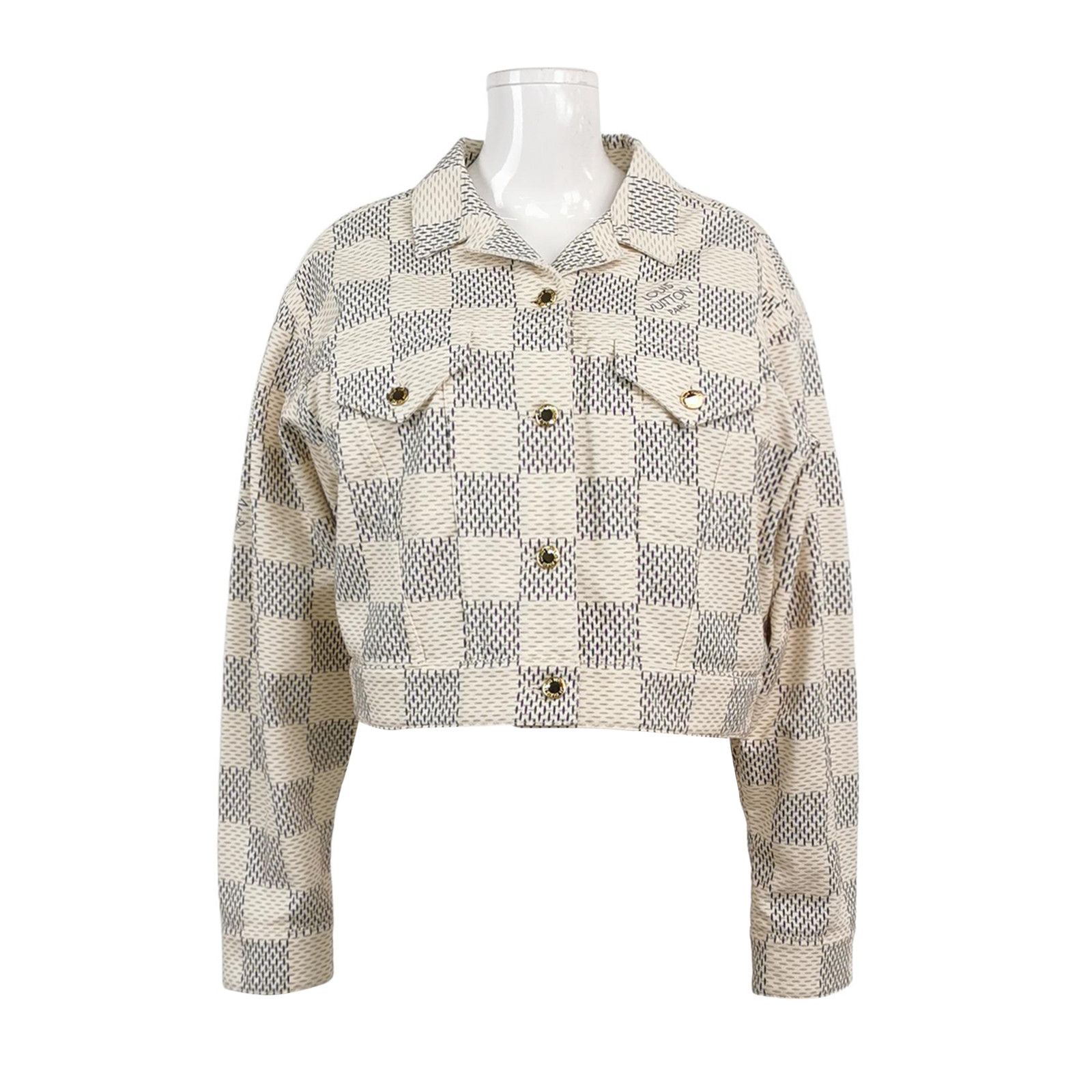 Louis Vuitton Louis Vuitton Checkerboard Cotton Jacket Size 42 Size M / US 6-8 / IT 42-44 - 1 Thumbnail