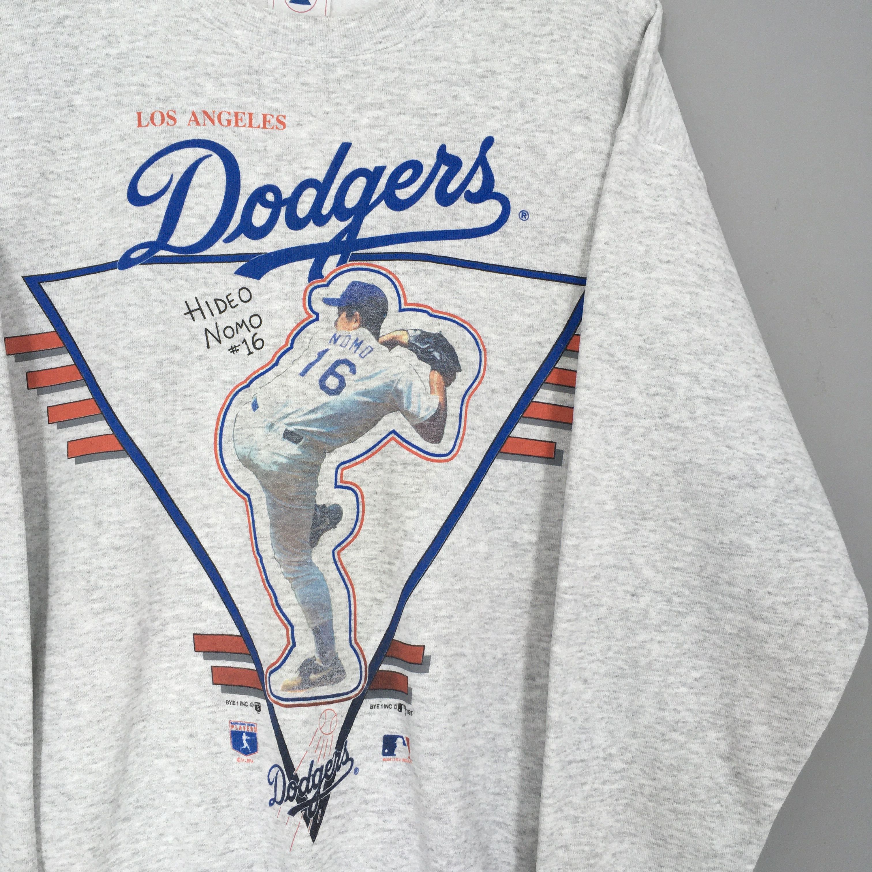 MLB × Vintage Vintage 90s Los Angeles Dodgers MLB Sweatshirt Large Size US L / EU 52-54 / 3 - 2 Thumbnail