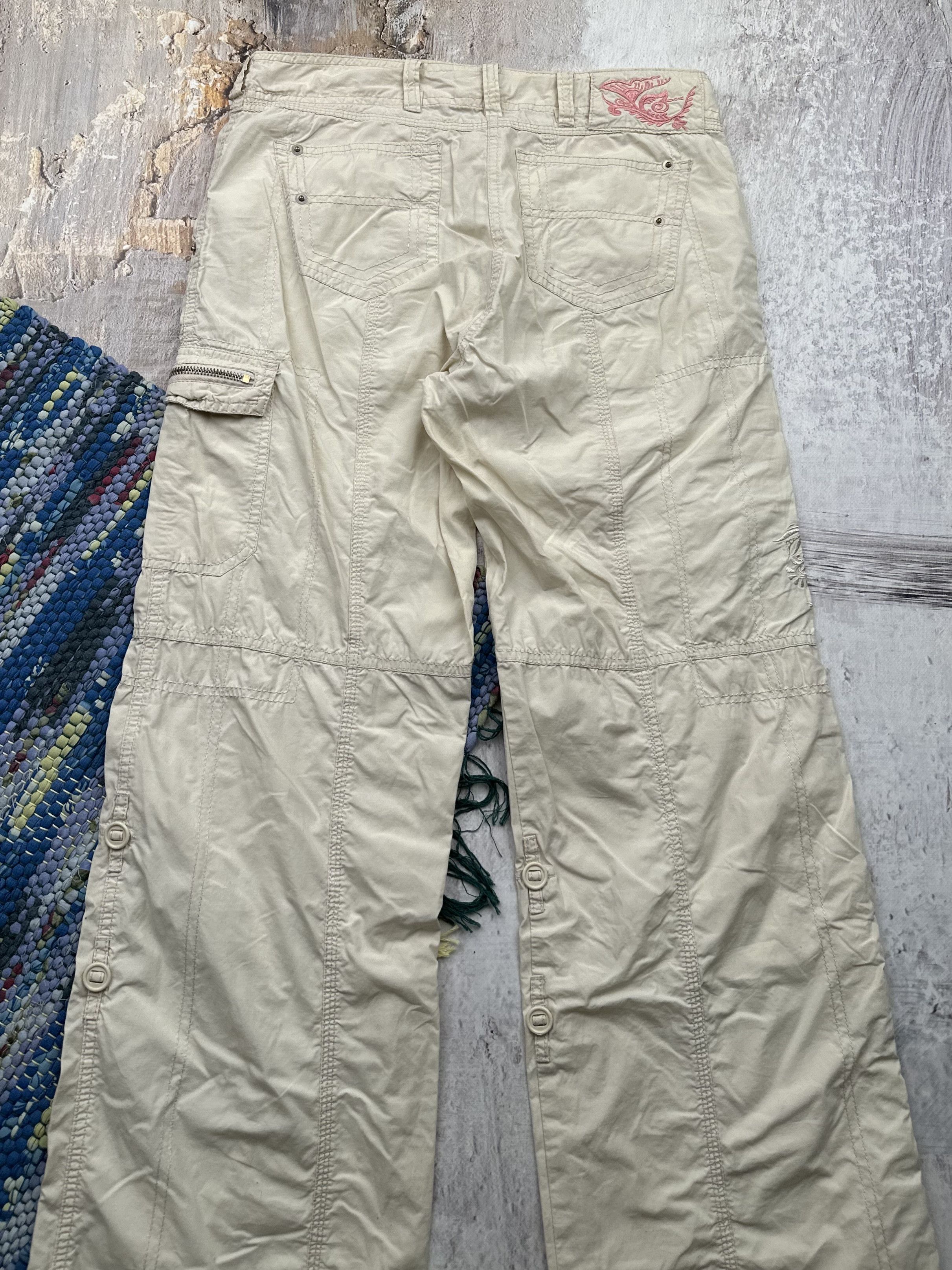 Japanese Brand Vintage Wide Pants A218(93) Size 29" - 6 Thumbnail