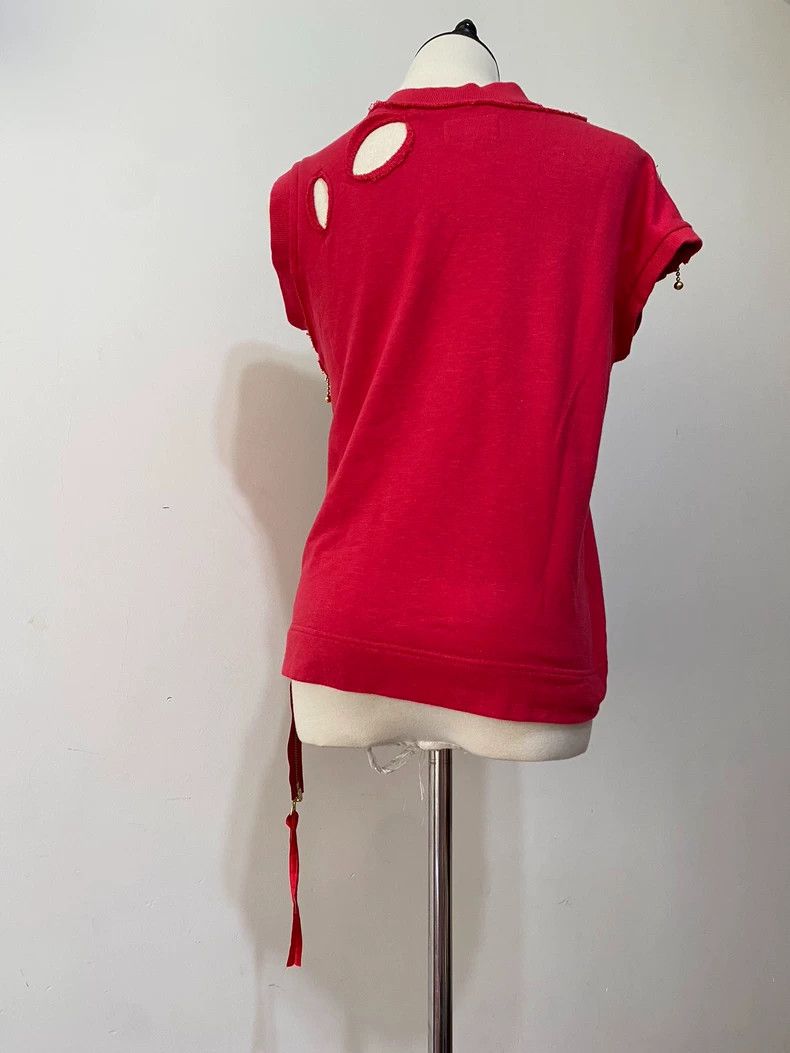 Vivienne Westwood Vivienne Westwood Irregular punk ripped short sleeve T-shi Size XXS / US 00 / IT 34 - 7 Thumbnail