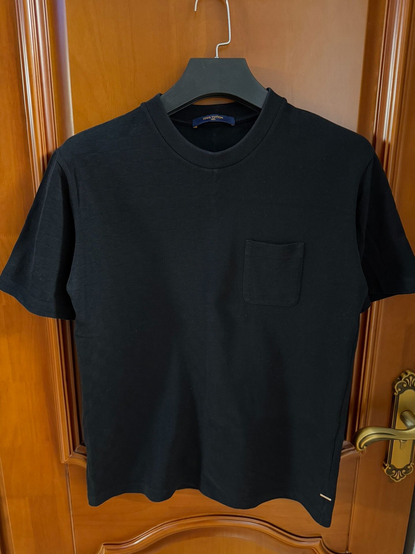 Louis Vuitton Louis Vuitton Damier Knit Pocket T-Shirt L Size US L / EU 52-54 / 3 - 1 Thumbnail